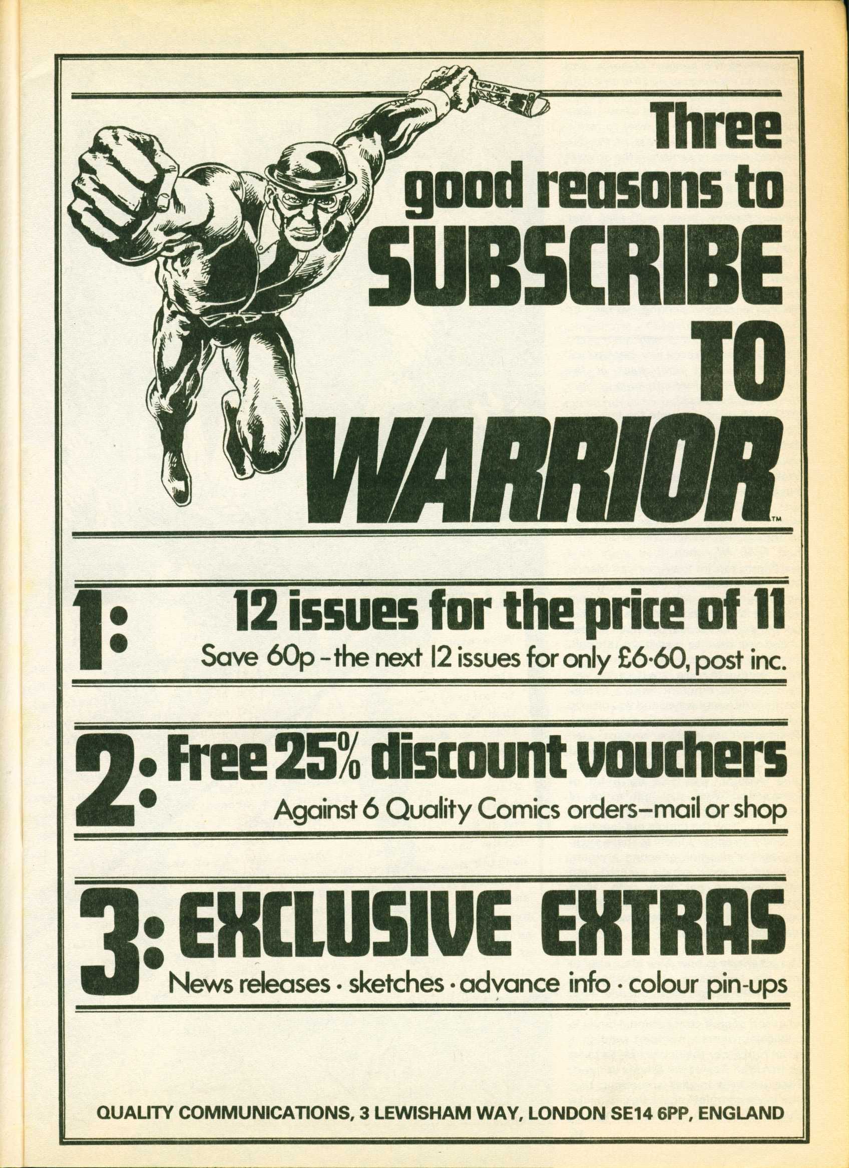 Warrior Issue #15 #16 - English 11
