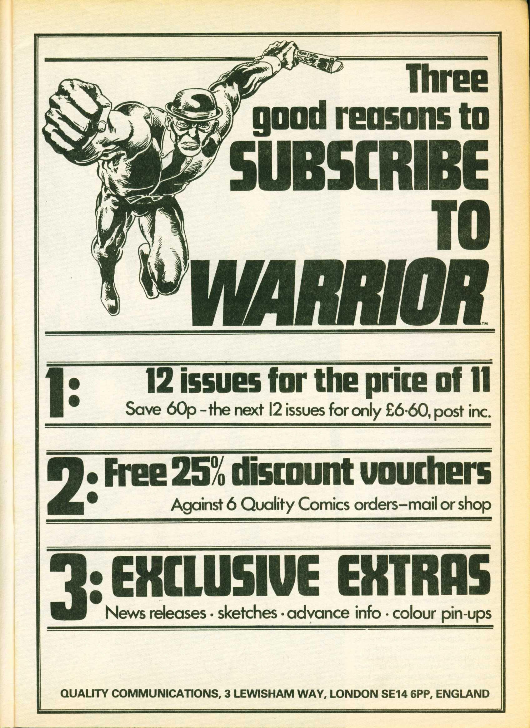 Read online Warrior comic -  Issue #15 - 11
