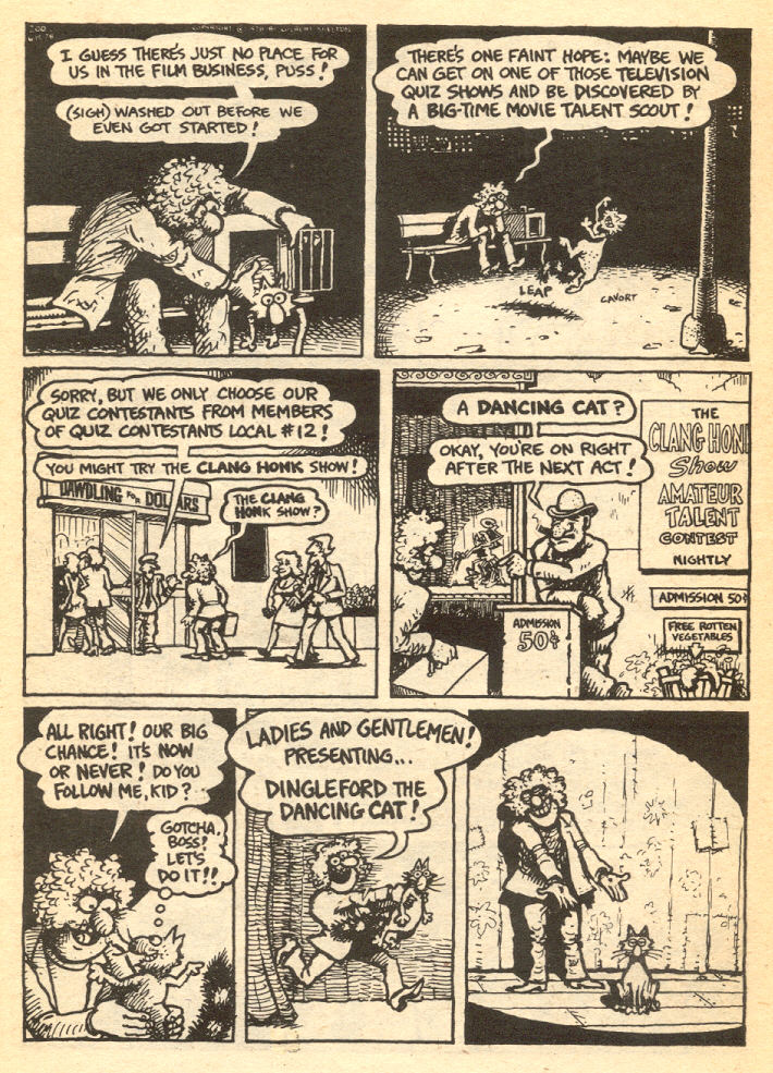 Read online Adventures of Fat Freddy's Cat comic -  Issue #4 - 8