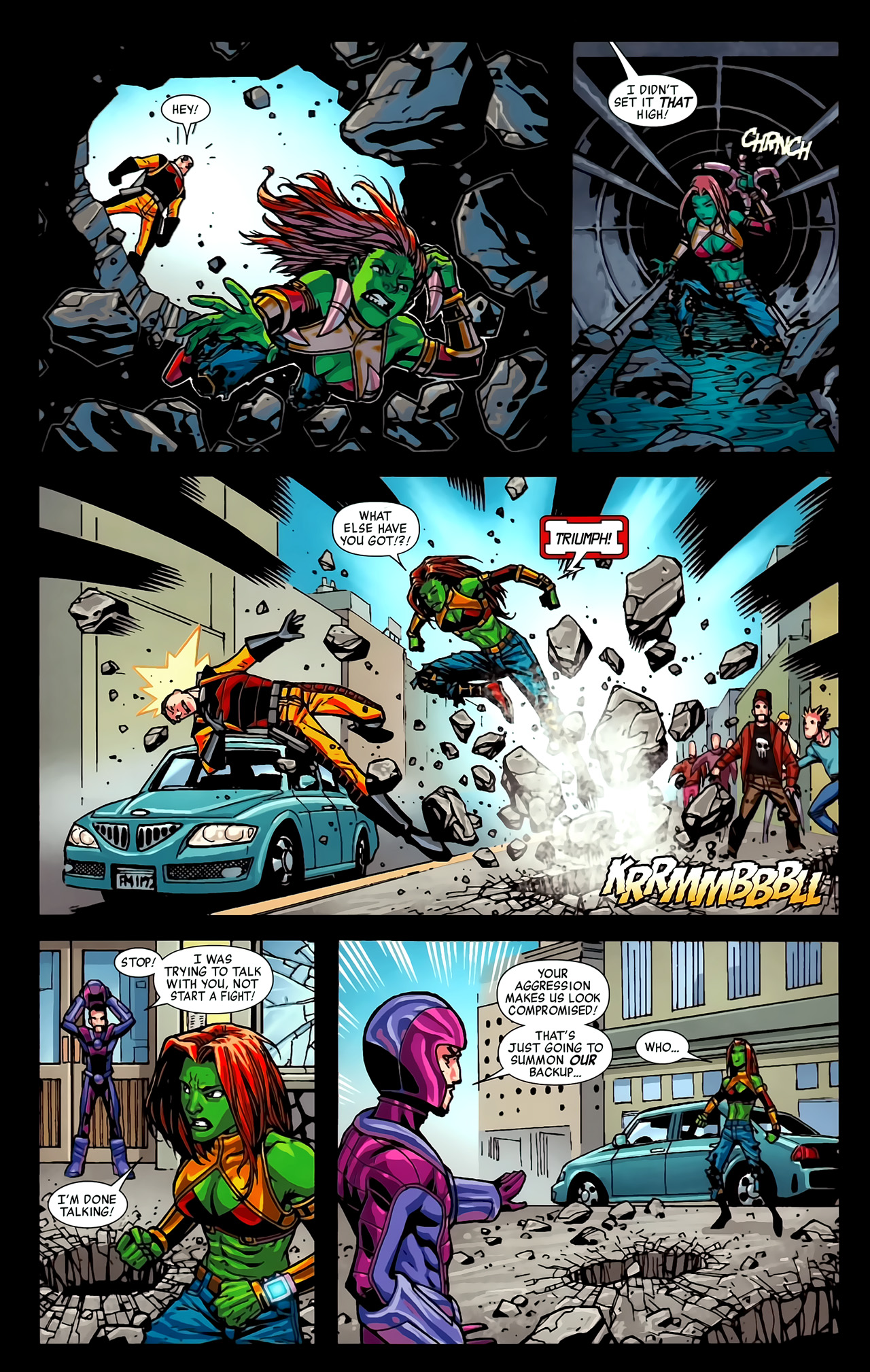 Read online Fall of the Hulks: The Savage She-Hulks comic -  Issue #1 - 17
