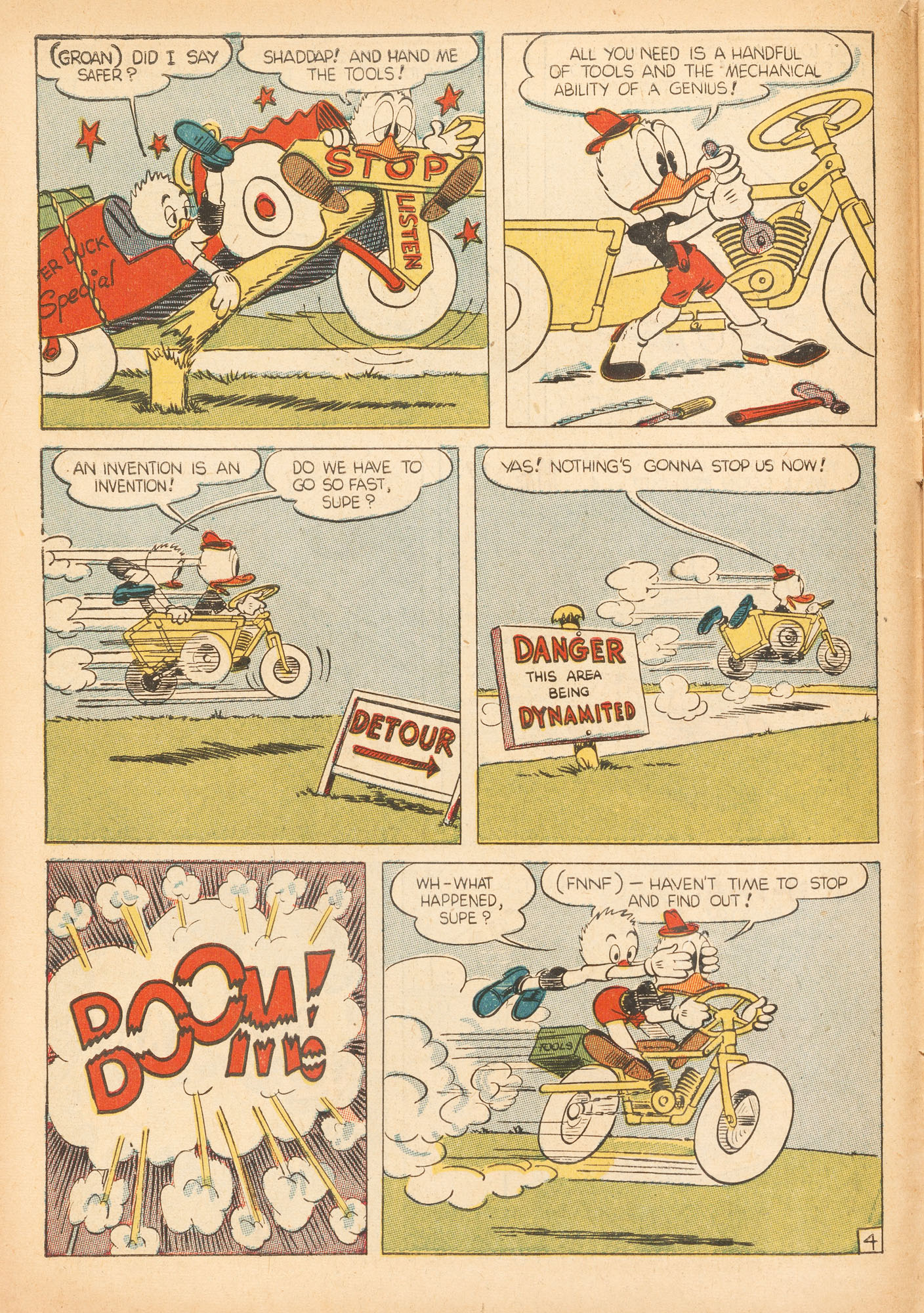 Read online Super Duck Comics comic -  Issue #15 - 6