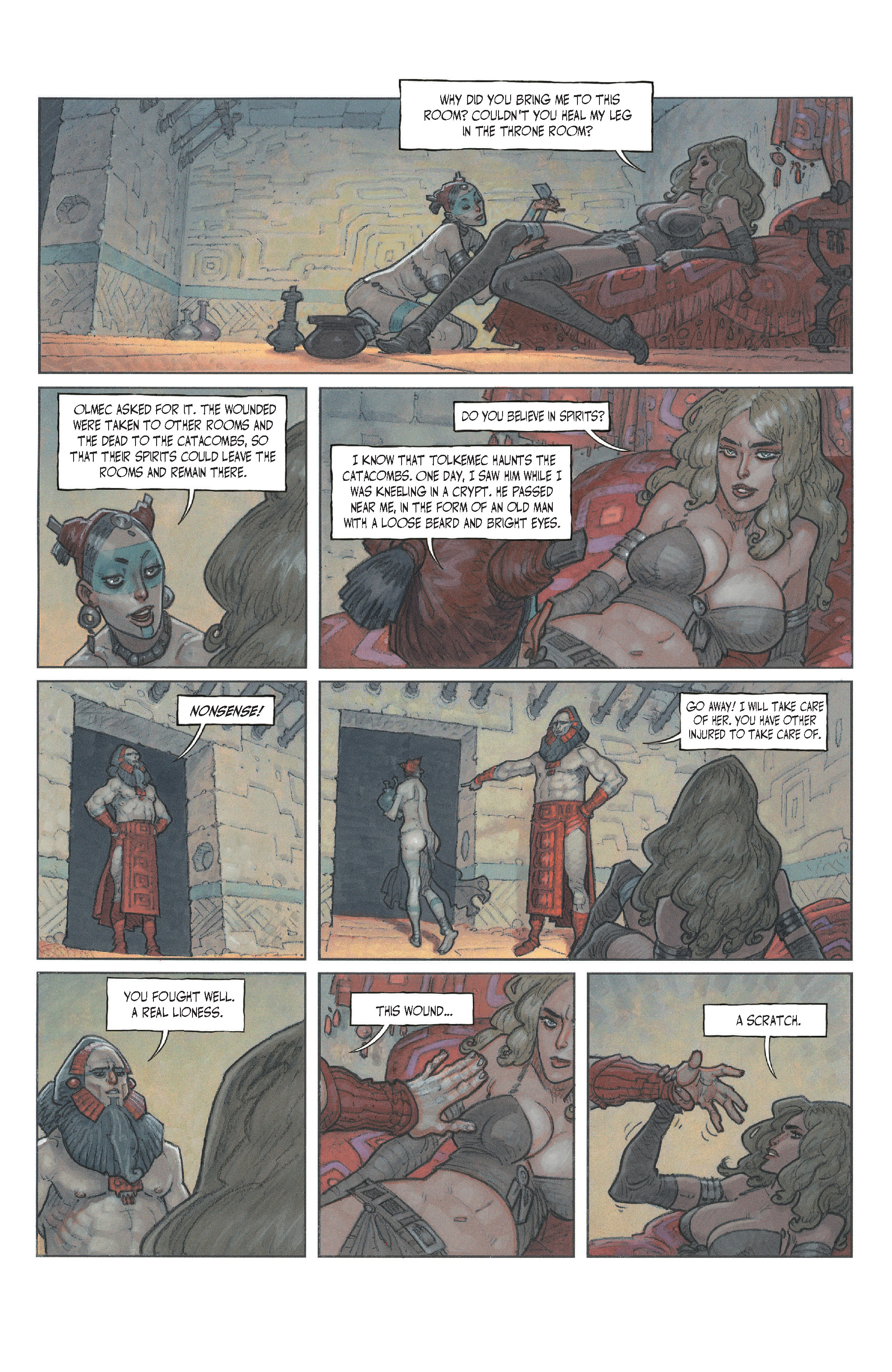 Read online The Cimmerian: Red Nails comic -  Issue #2 - 22