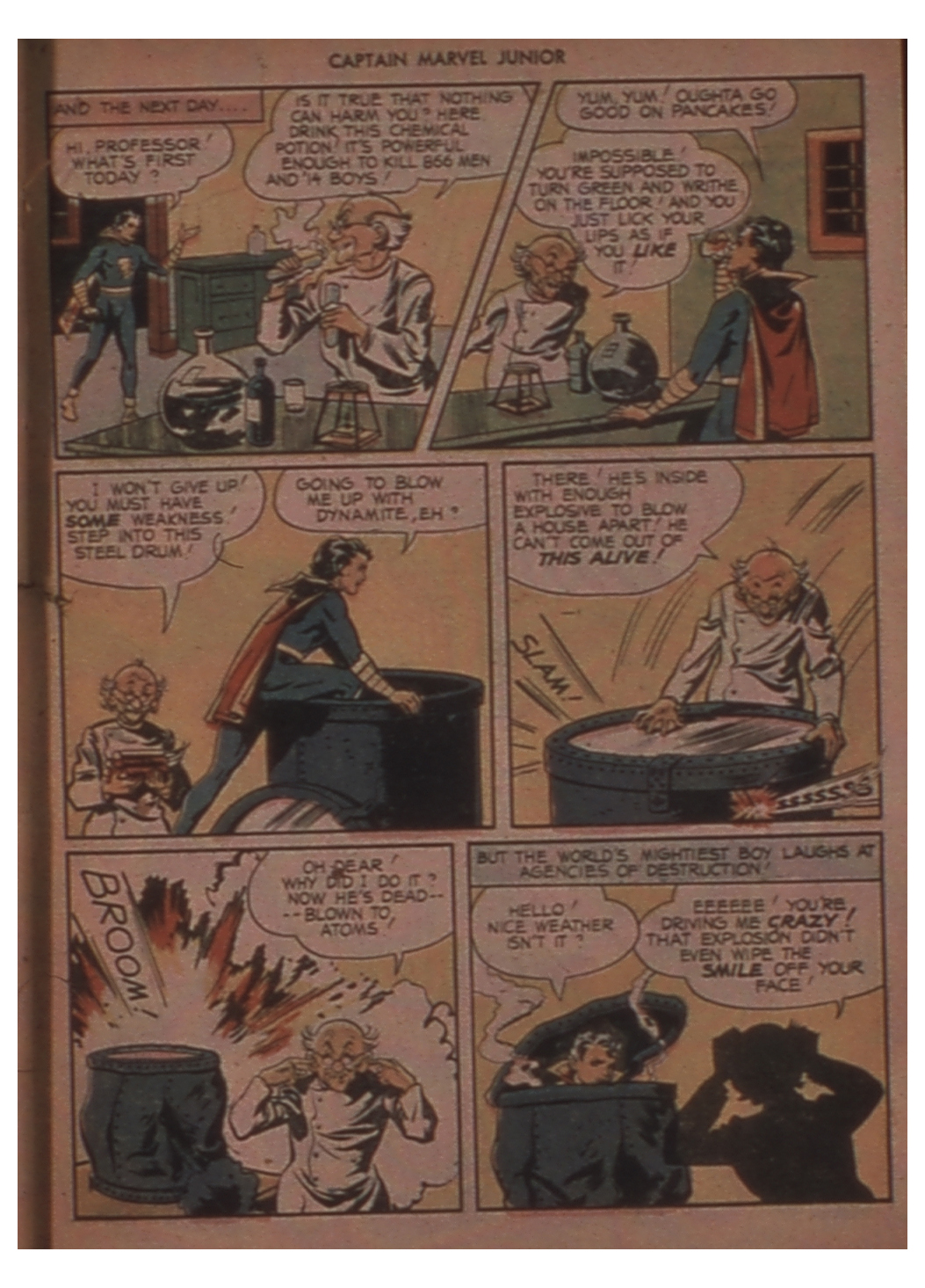 Read online Captain Marvel, Jr. comic -  Issue #18 - 45