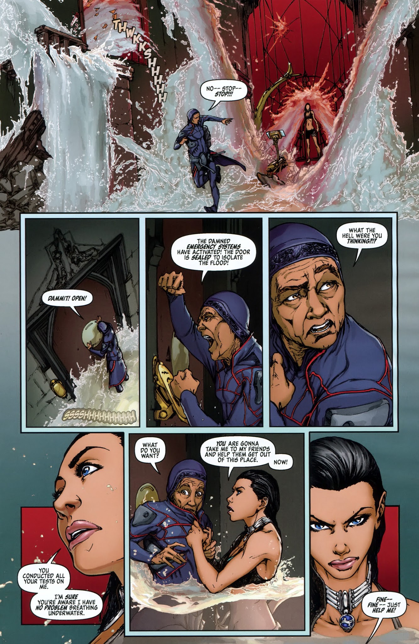 Read online Michael Turner's Fathom comic -  Issue #7 - 11