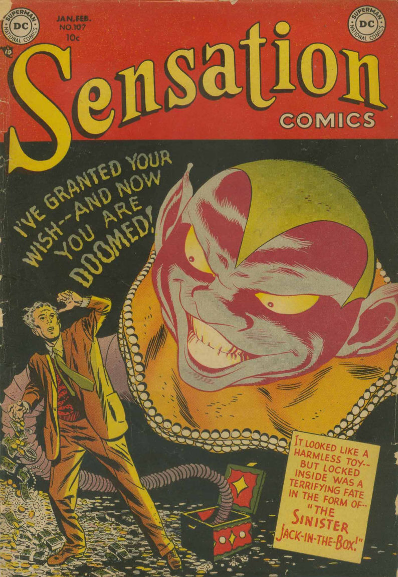 Read online Sensation (Mystery) Comics comic -  Issue #107 - 1