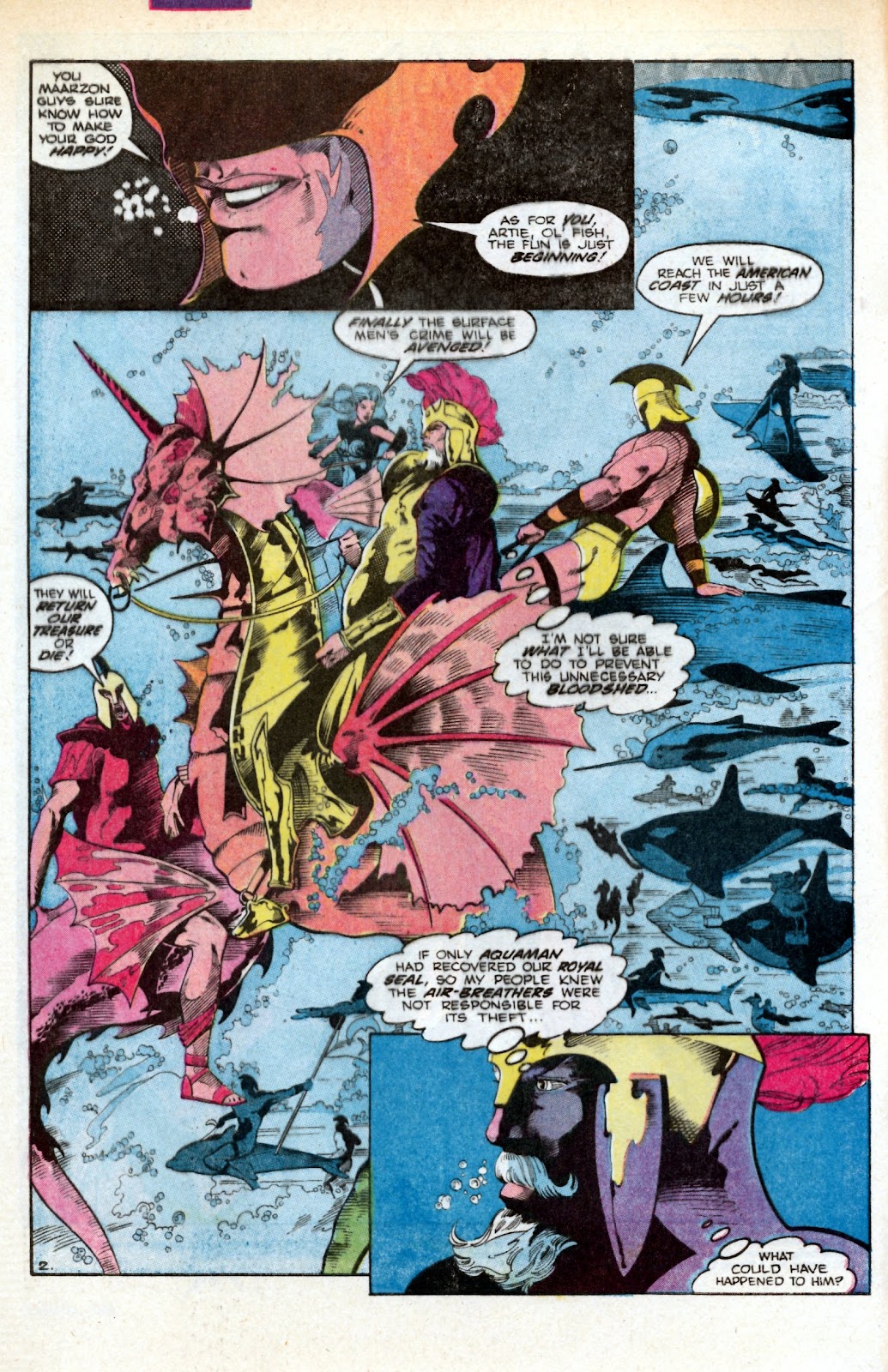 Aquaman (1986) Issue #3 #3 - English 4