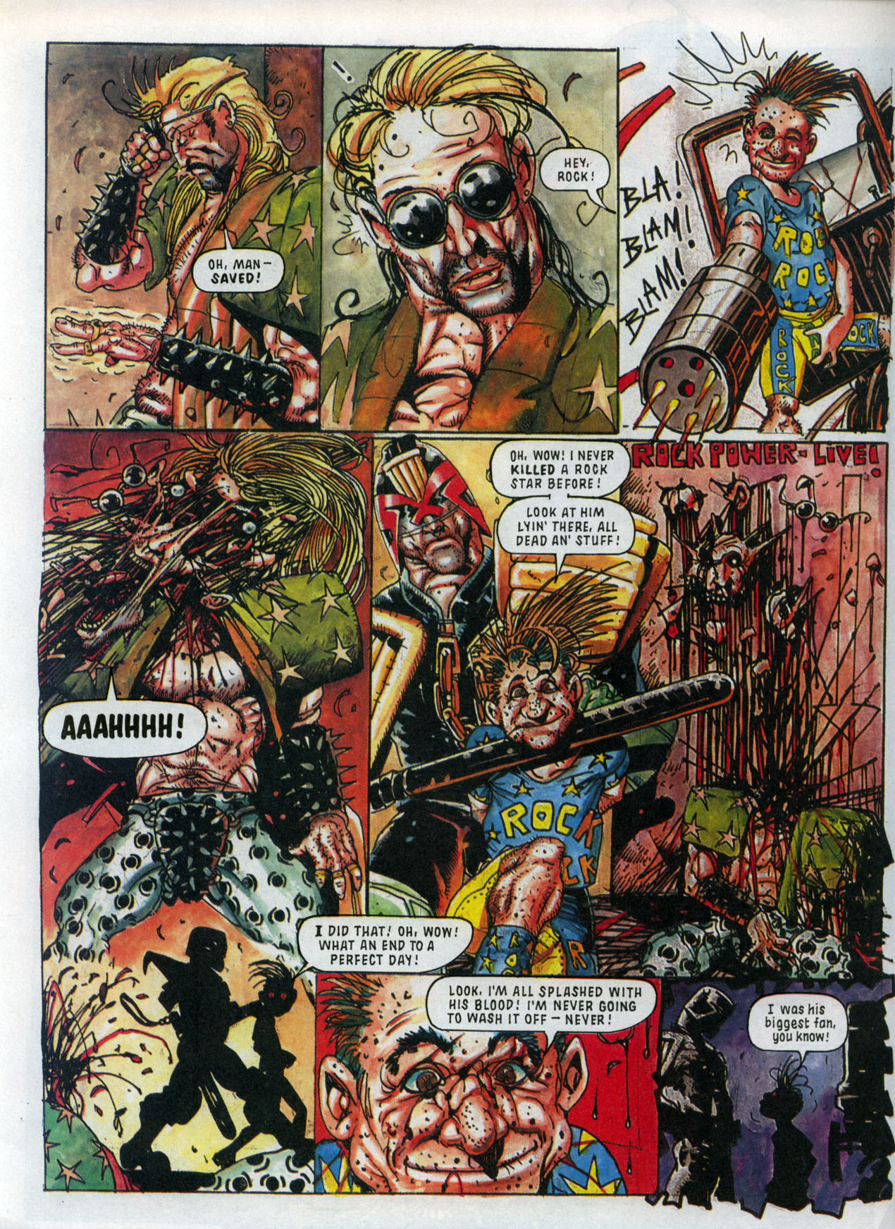 Read online Judge Dredd: The Megazine (vol. 2) comic -  Issue #19 - 32