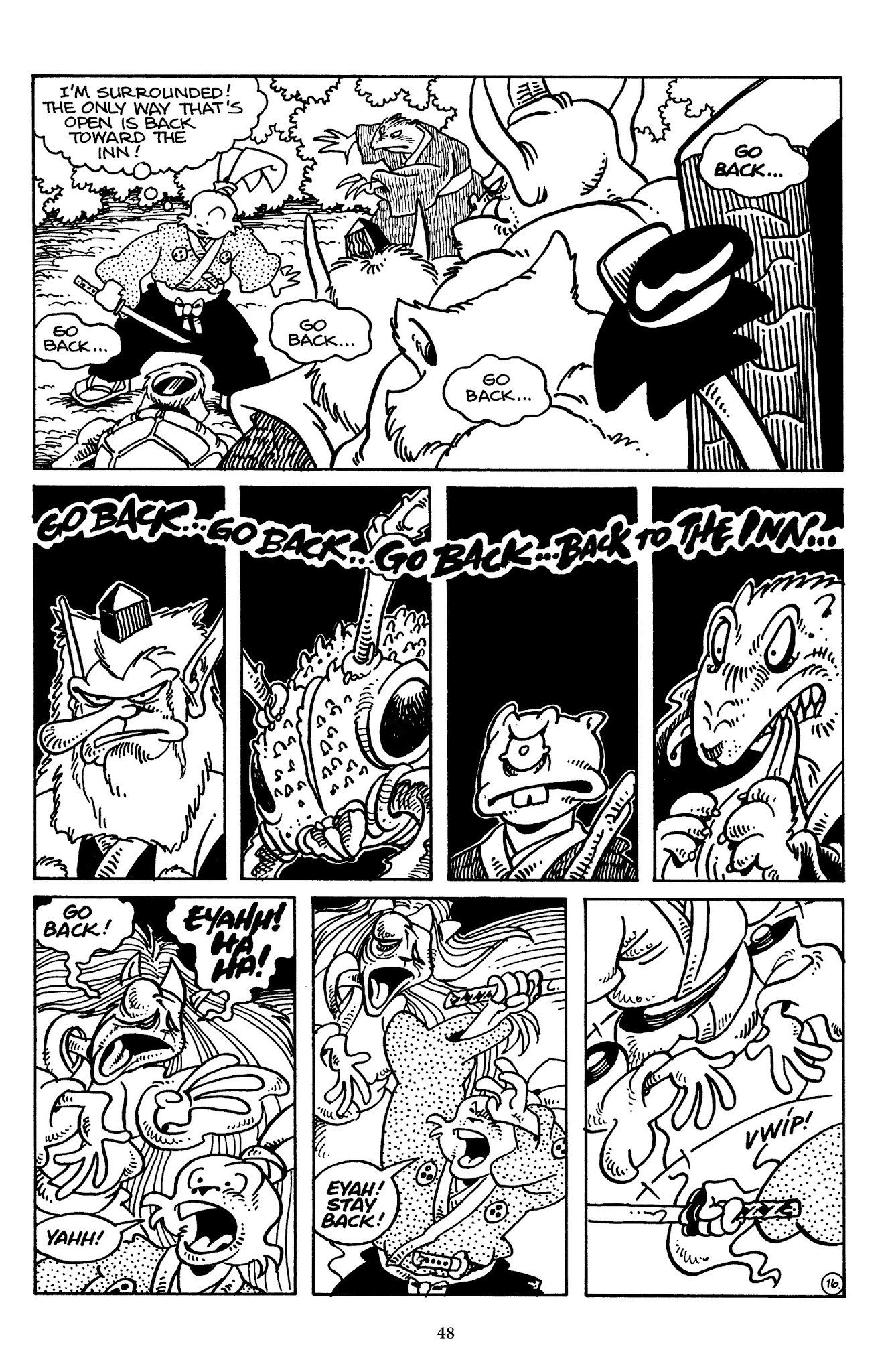 Read online The Usagi Yojimbo Saga comic -  Issue # TPB 3 - 47