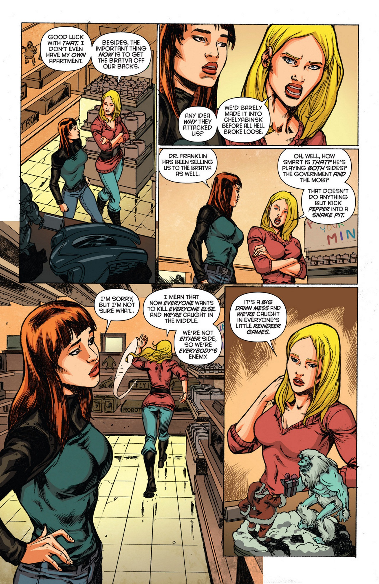 Read online The Bionic Woman comic -  Issue #8 - 14