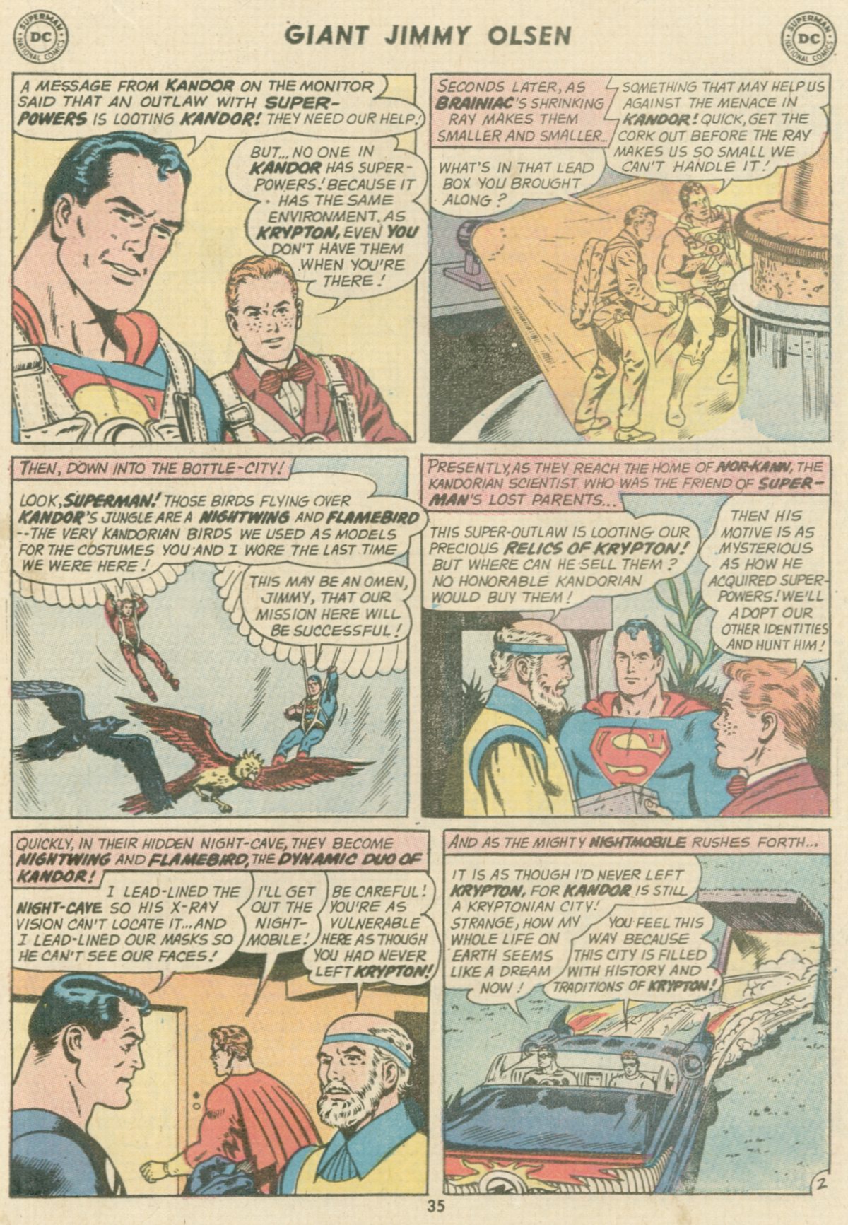 Read online Superman's Pal Jimmy Olsen comic -  Issue #140 - 37