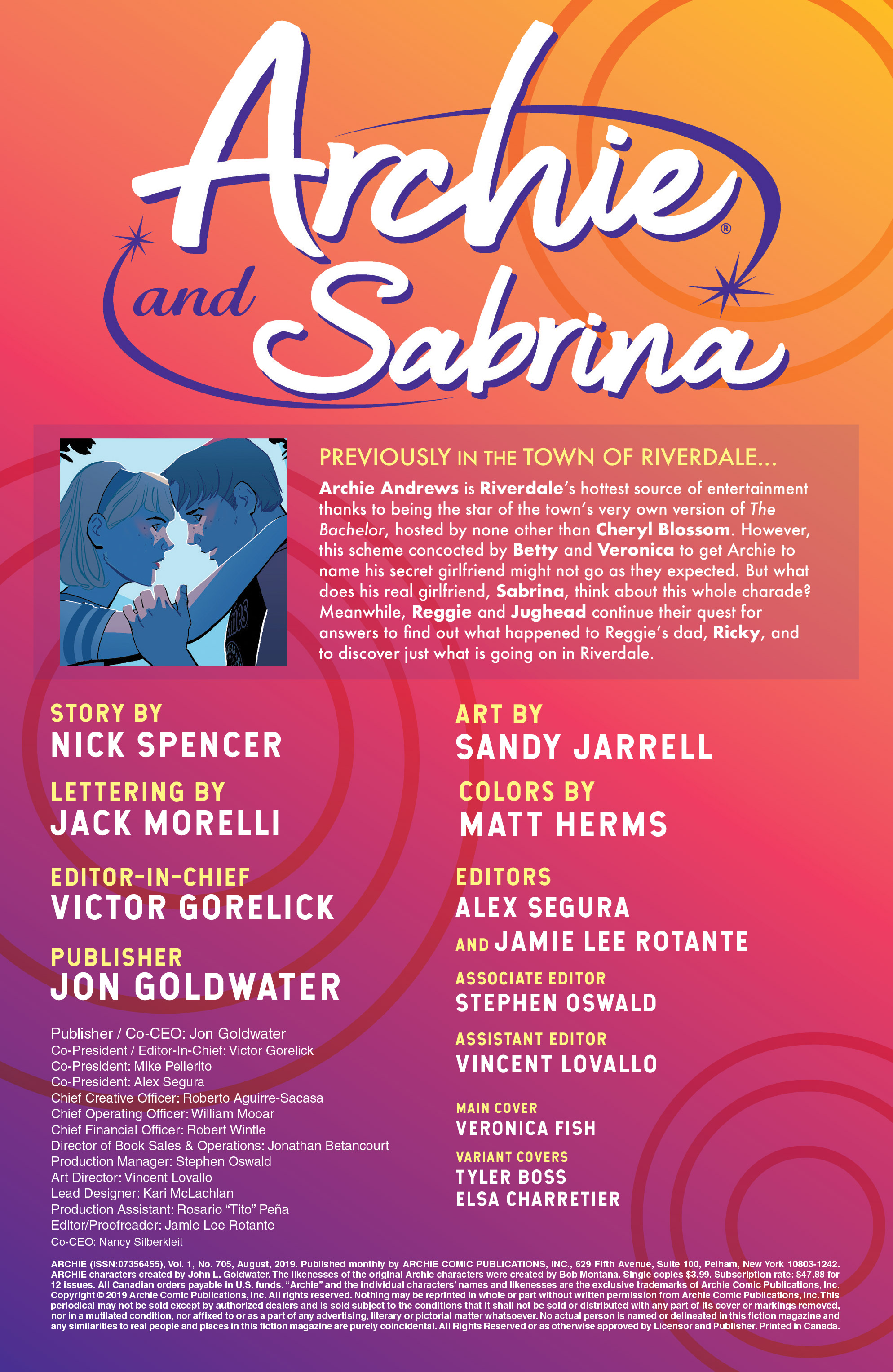 Read online Archie (2015) comic -  Issue #705 - 2