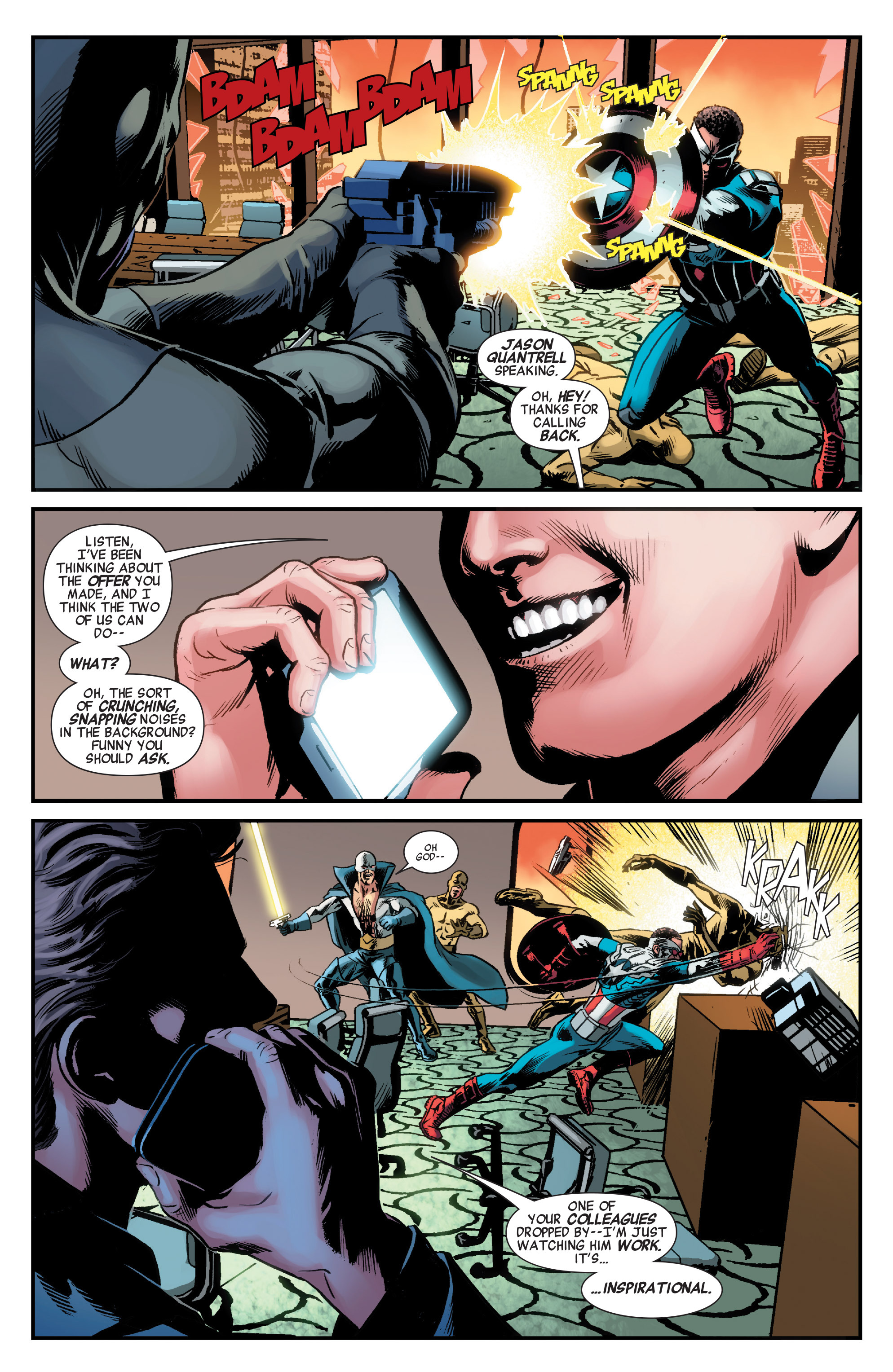 Read online Captain America and the Mighty Avengers comic -  Issue #1 - 17