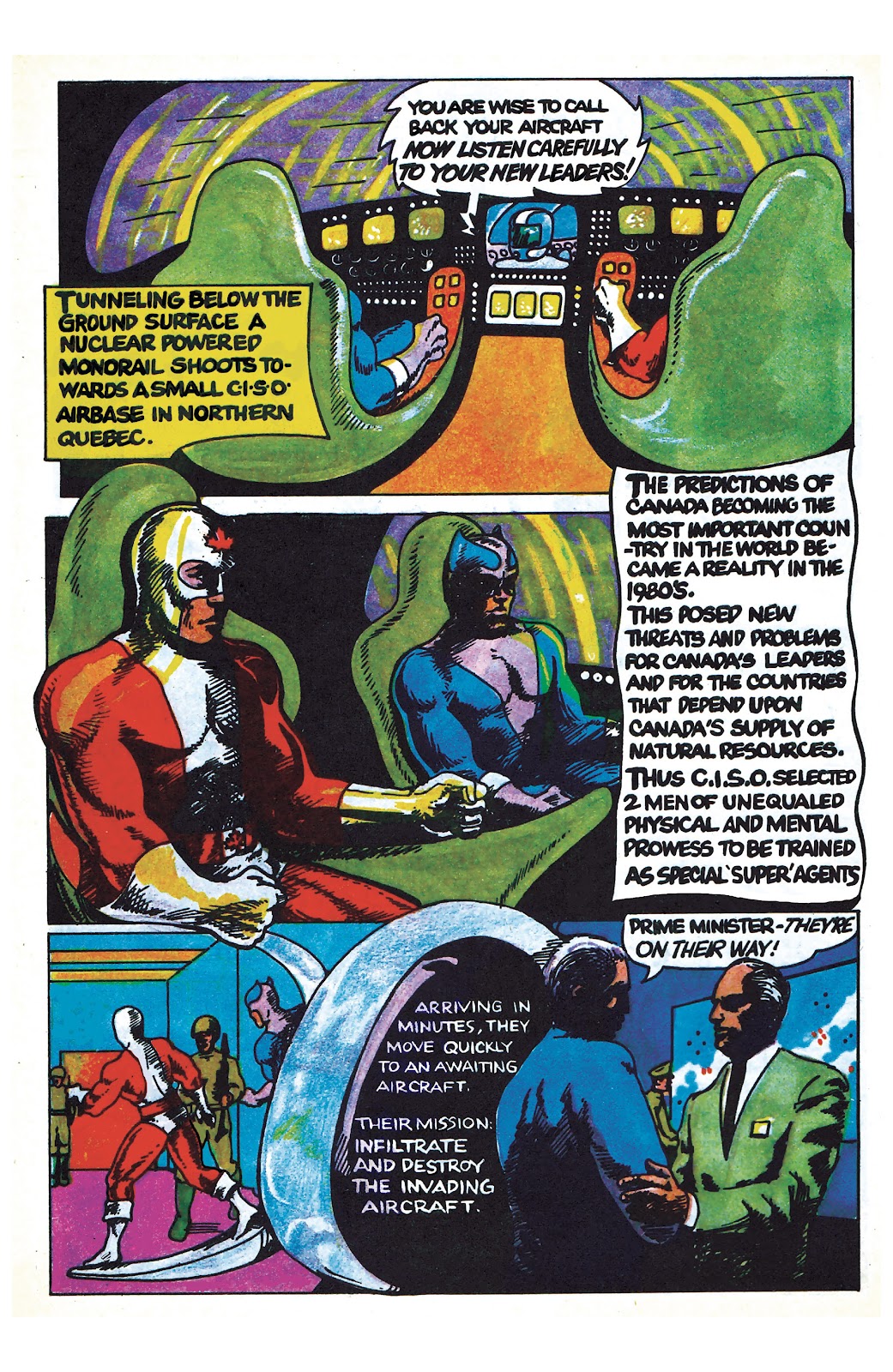 Chapterhouse Archives: Captain Canuck issue 1 - Page 7
