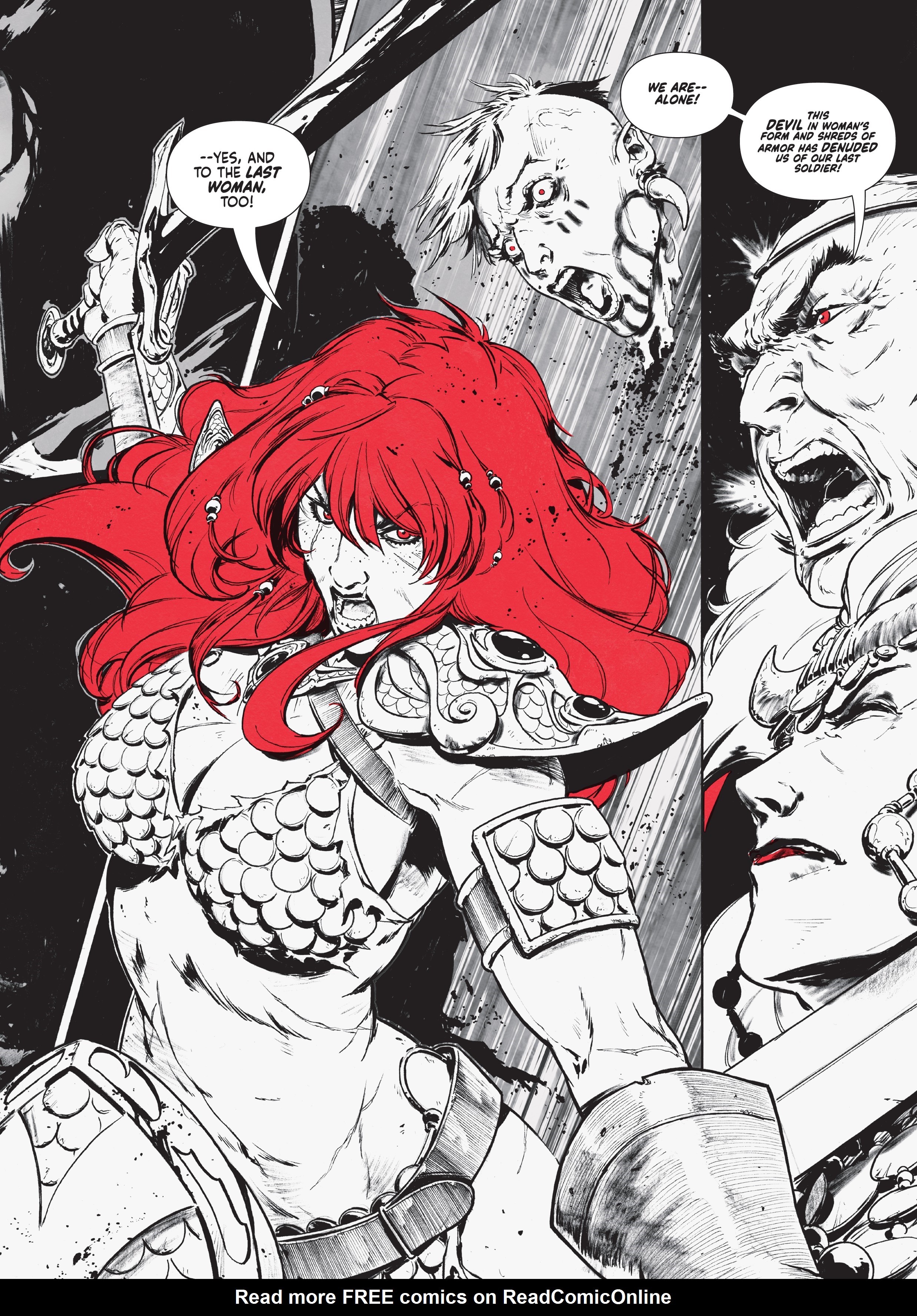 Read online Red Sonja: Ballad of the Red Goddess comic -  Issue # TPB - 46