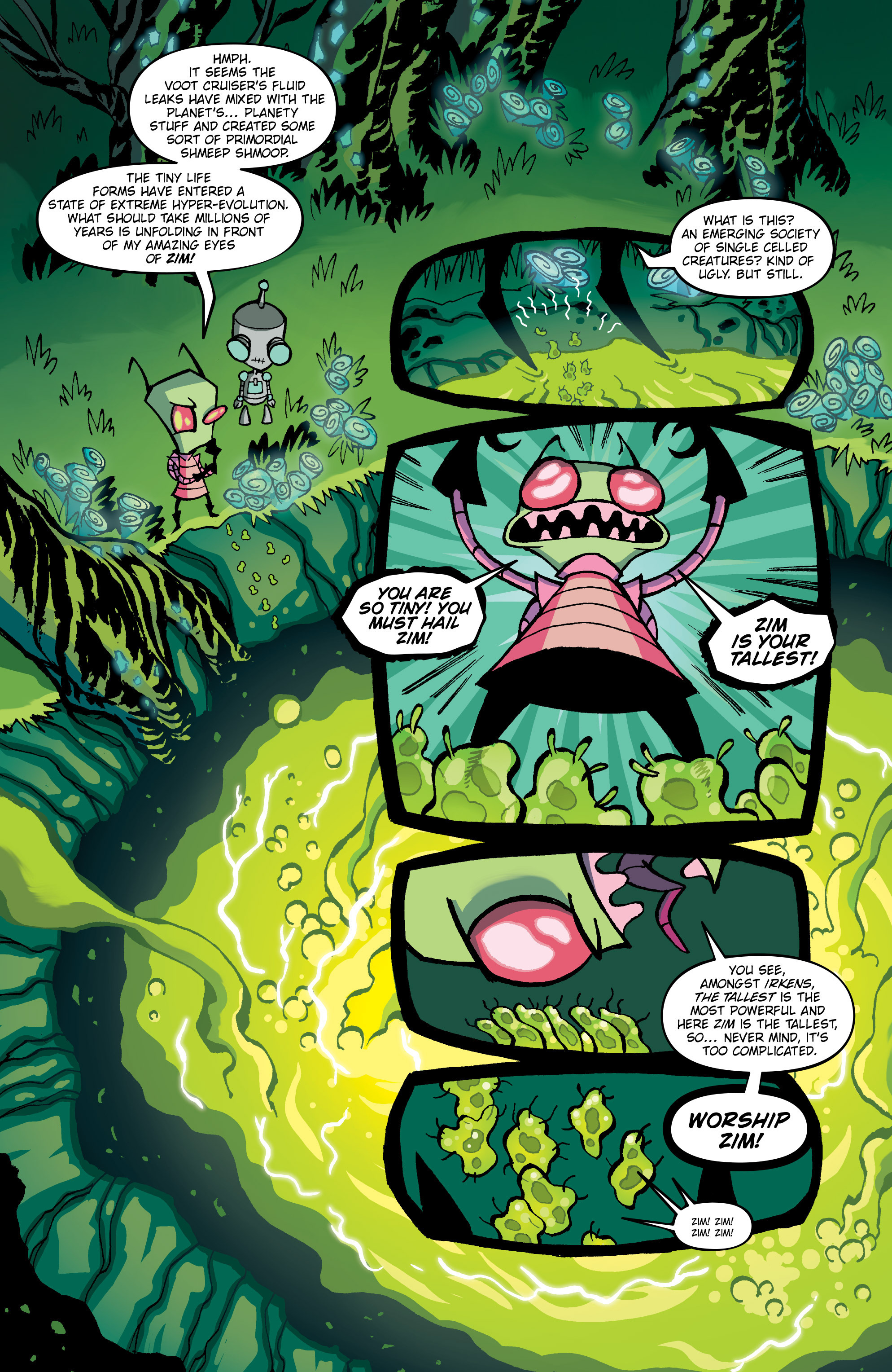 Read online Invader Zim comic -  Issue #7 - 8