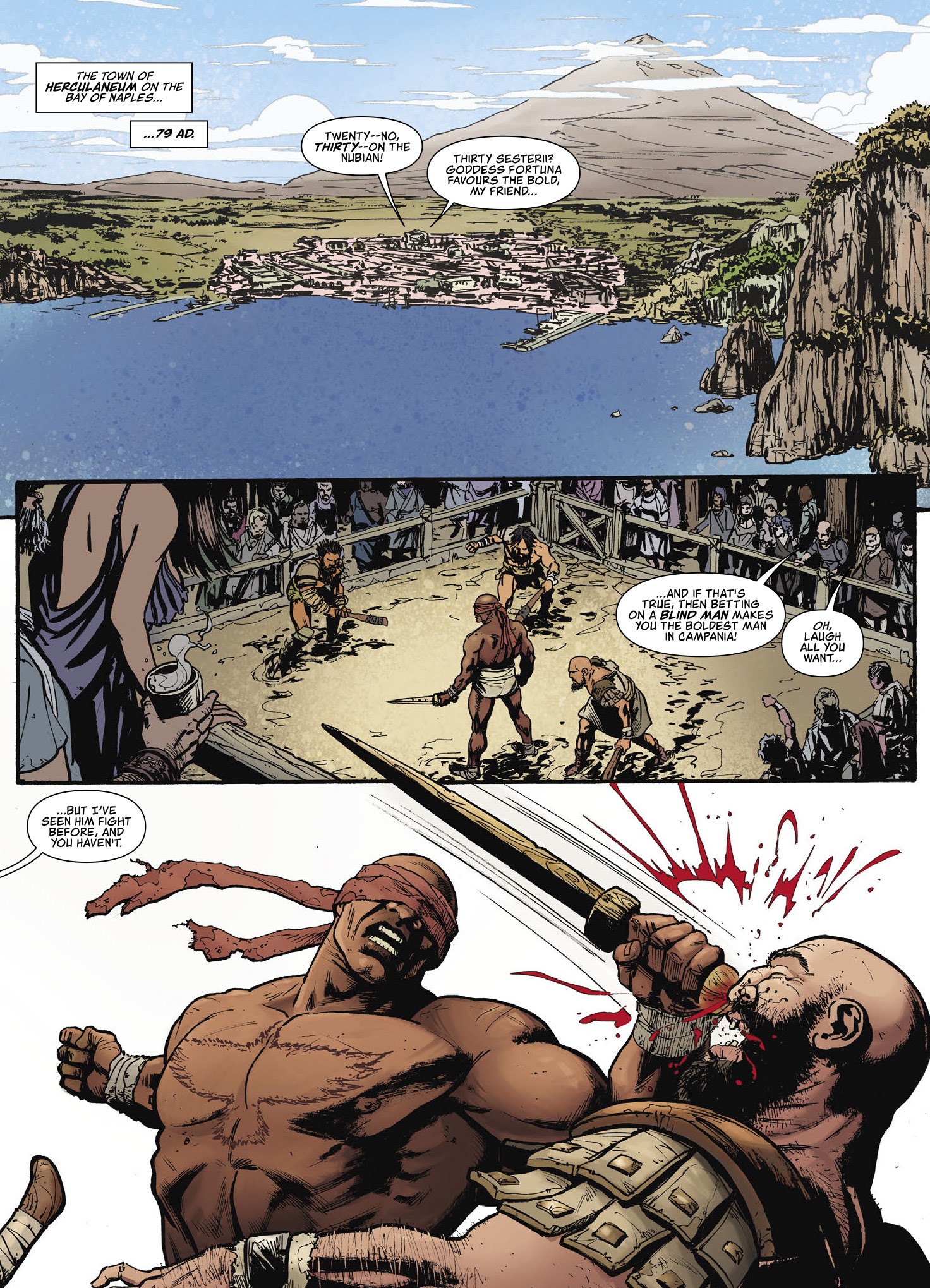 Read online Aquila: The Burning Fields comic -  Issue # TPB - 49