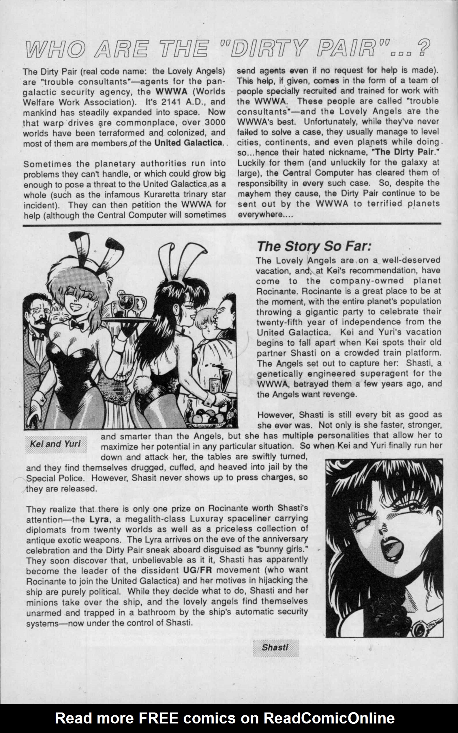 Read online Dirty Pair II comic -  Issue #4 - 4
