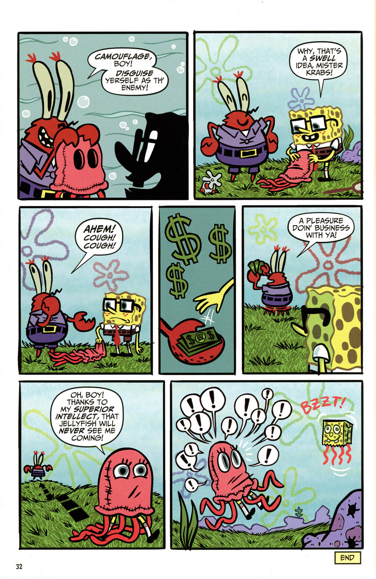 Read online SpongeBob Comics comic -  Issue #23 - 33