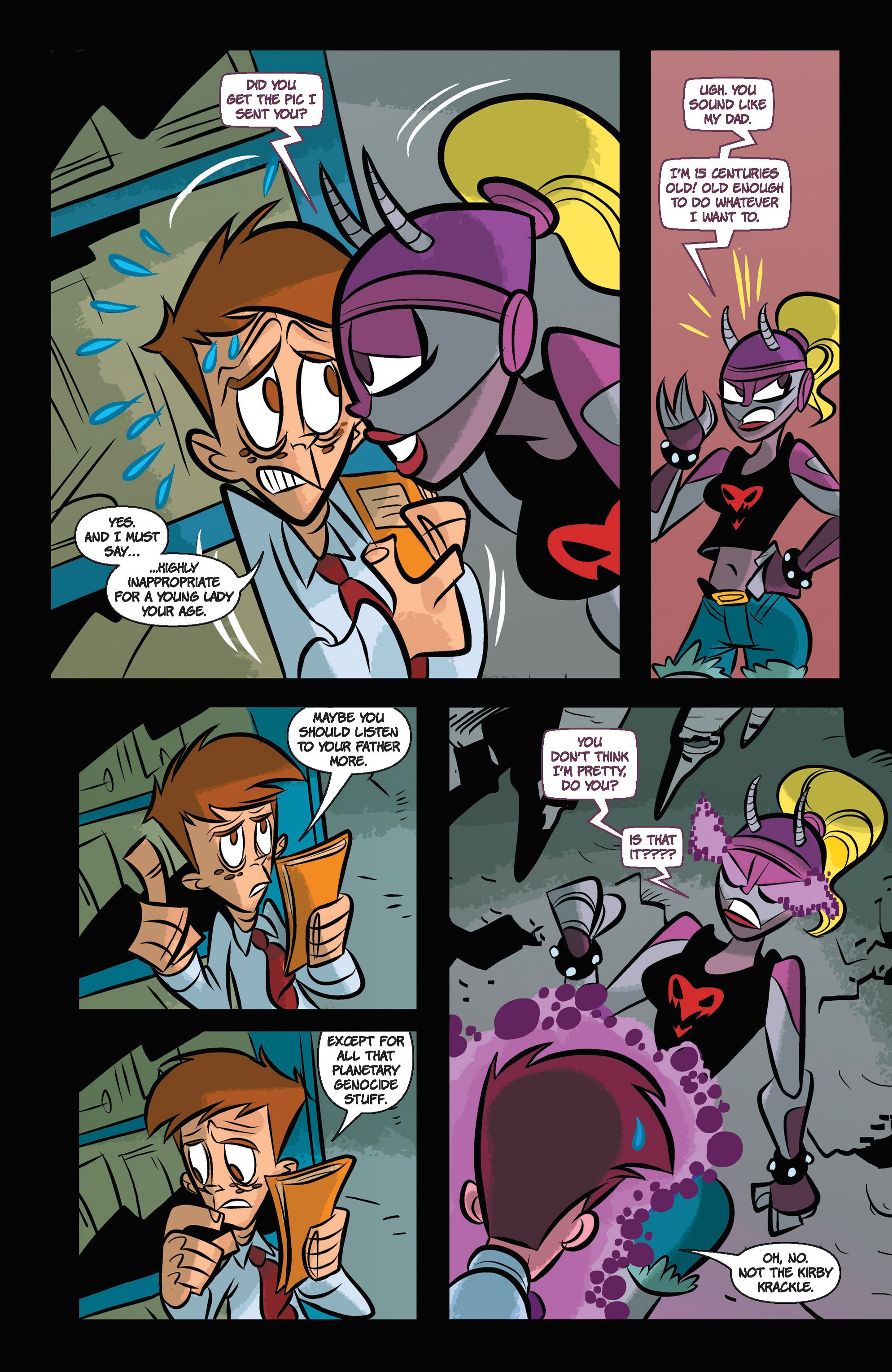 Read online Super Human Resources comic -  Issue #3 - 22