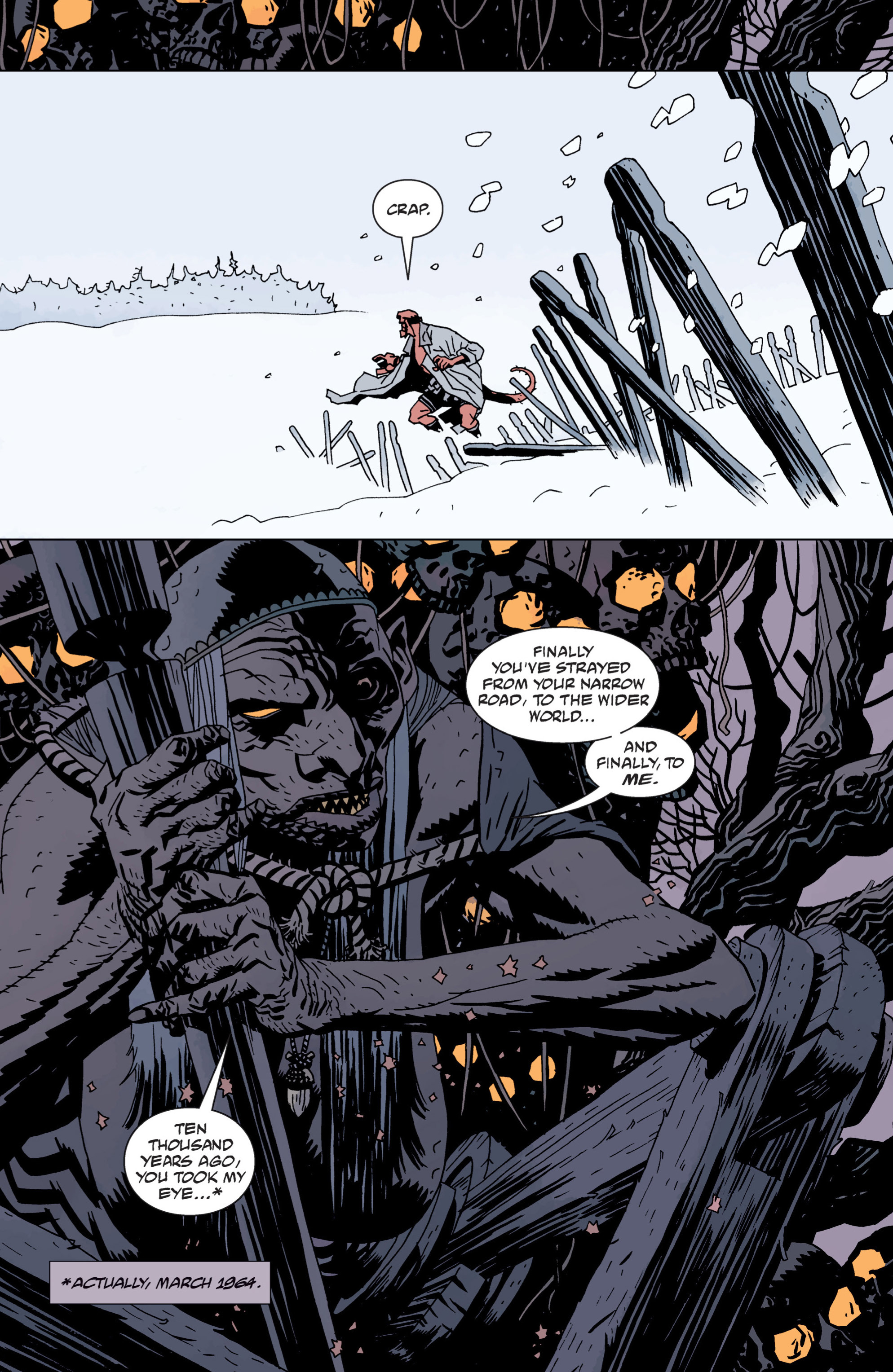 Read online Hellboy comic -  Issue #8 - 59