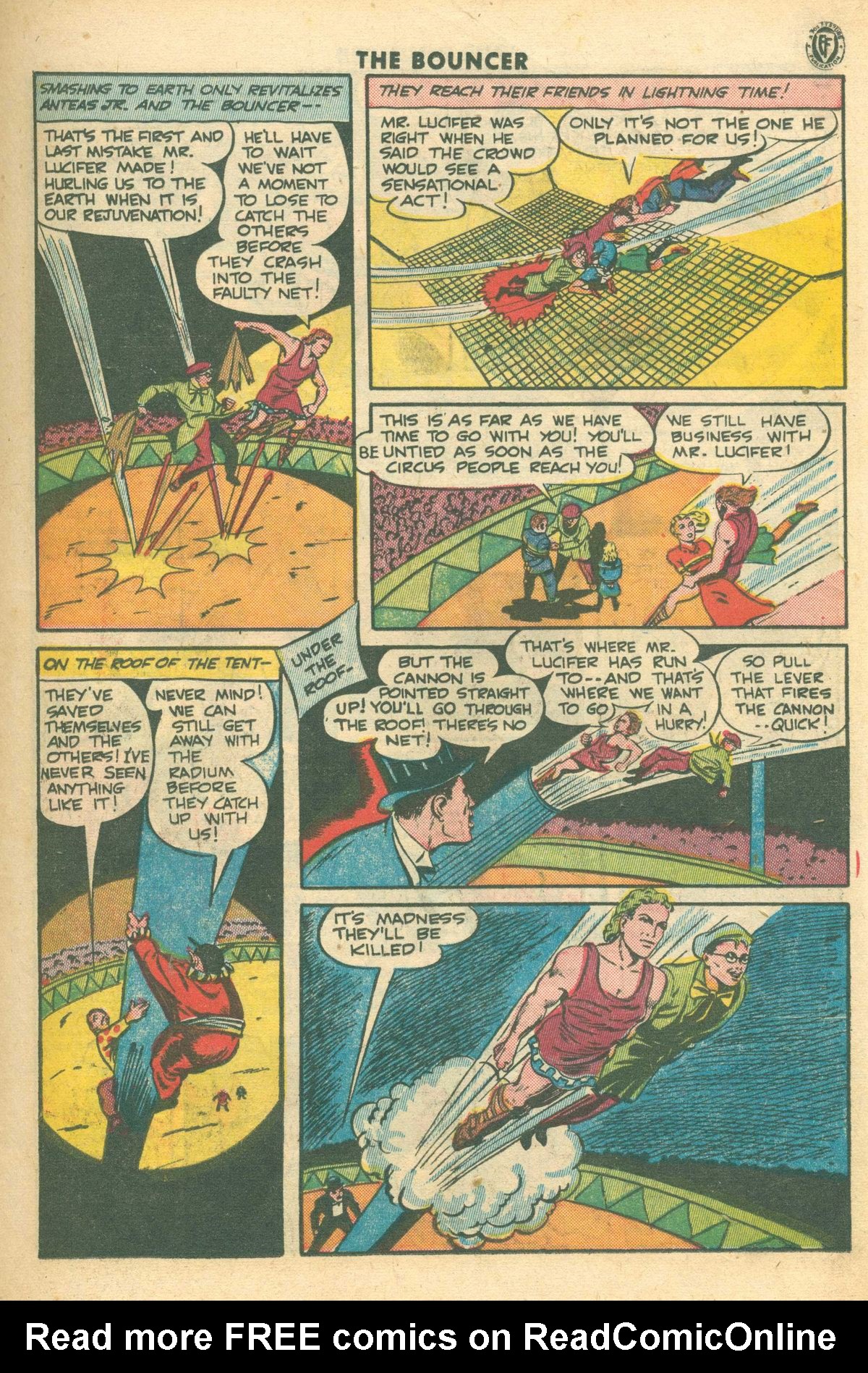 Read online The Bouncer (1944) comic -  Issue #12 - 11