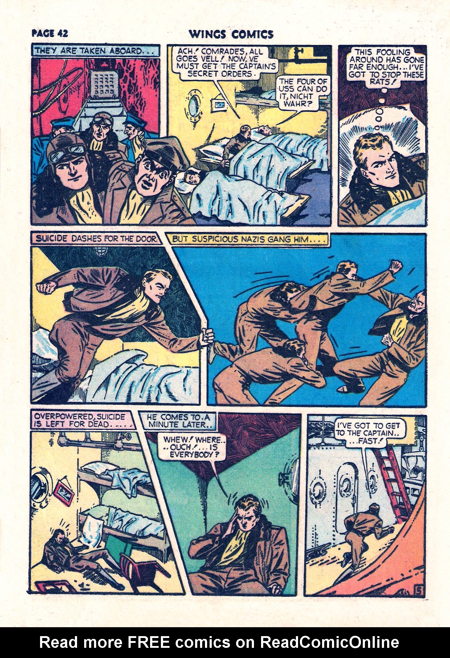 Read online Wings Comics comic -  Issue #9 - 44