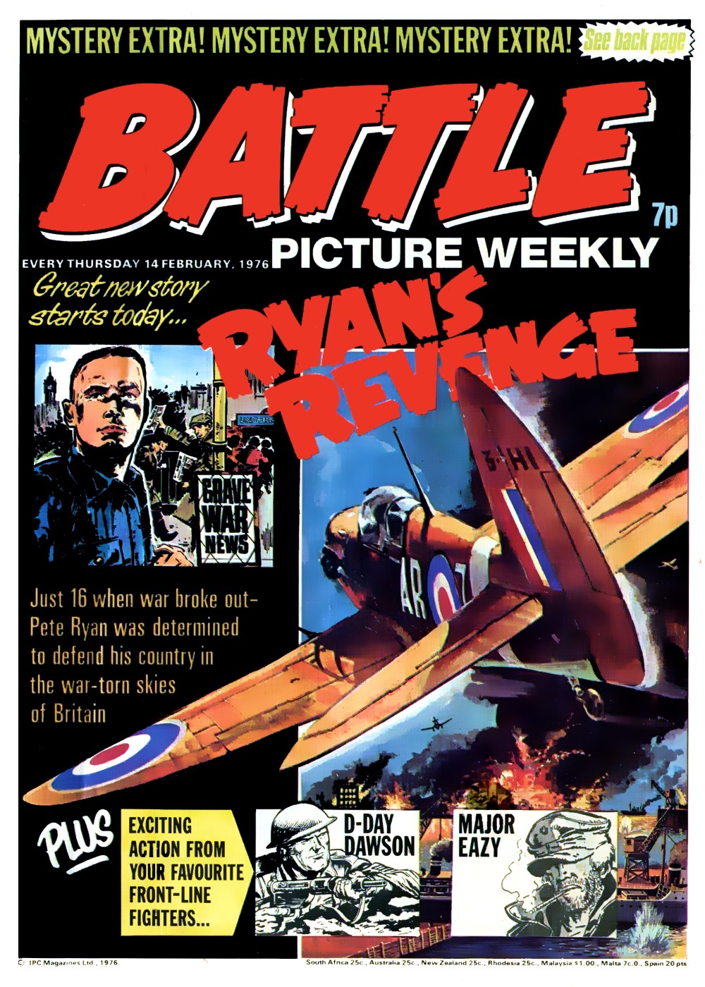 Read online Battle Picture Weekly comic -  Issue #50 - 1