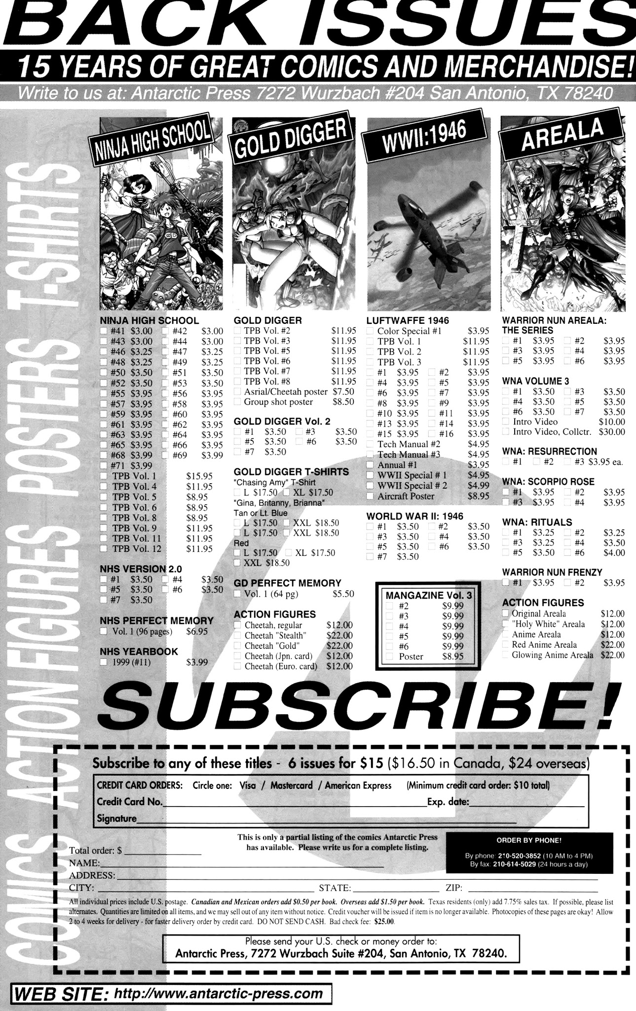 Read online Warrior Nun Areala (1999) comic -  Issue #7 - 14