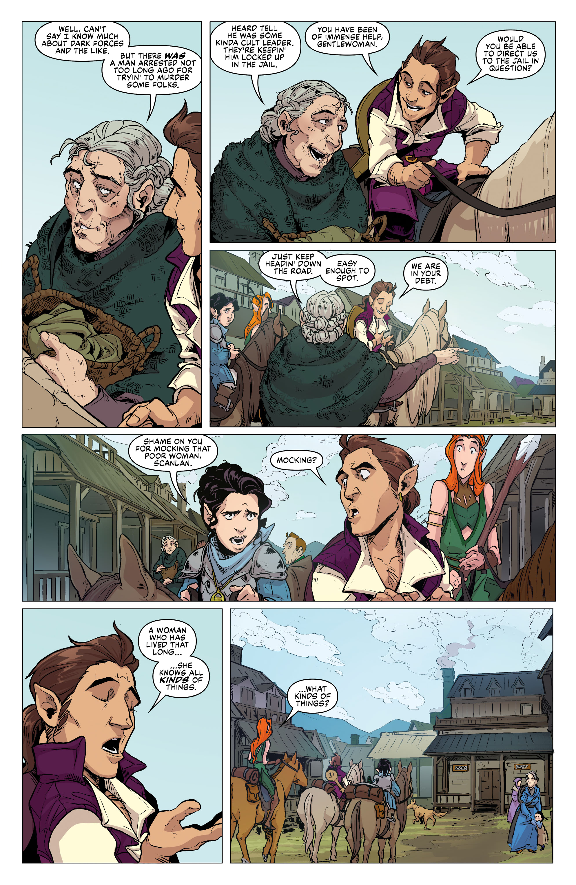 Read online Critical Role Vox Machina Origins comic -  Issue #5 - 5