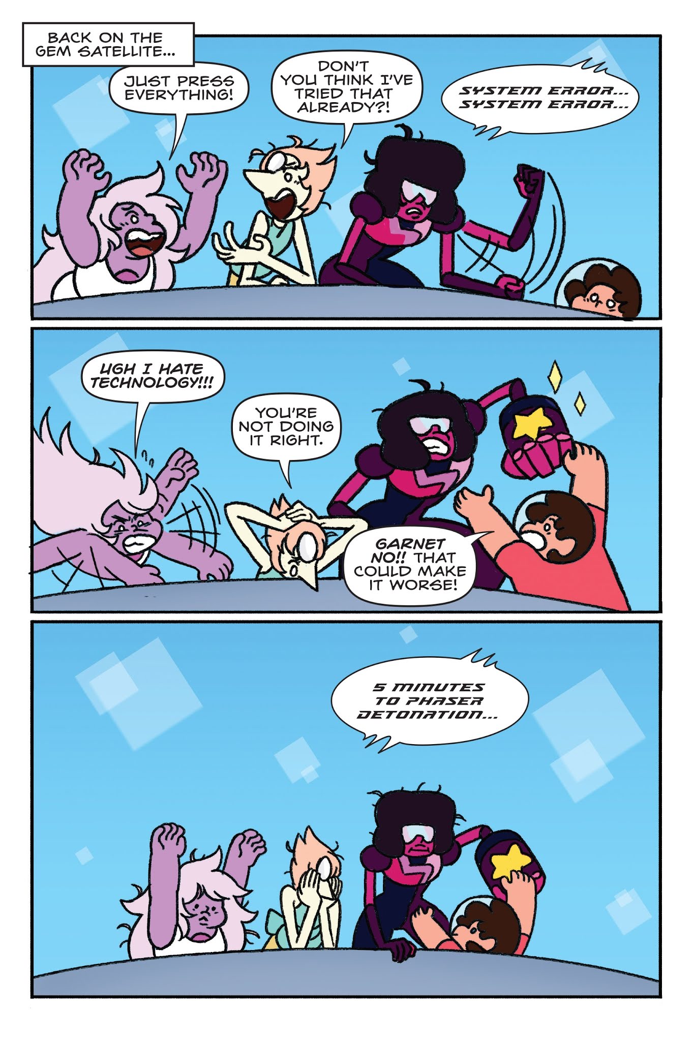 Read online Steven Universe: Anti-Gravity comic -  Issue # TPB - 101