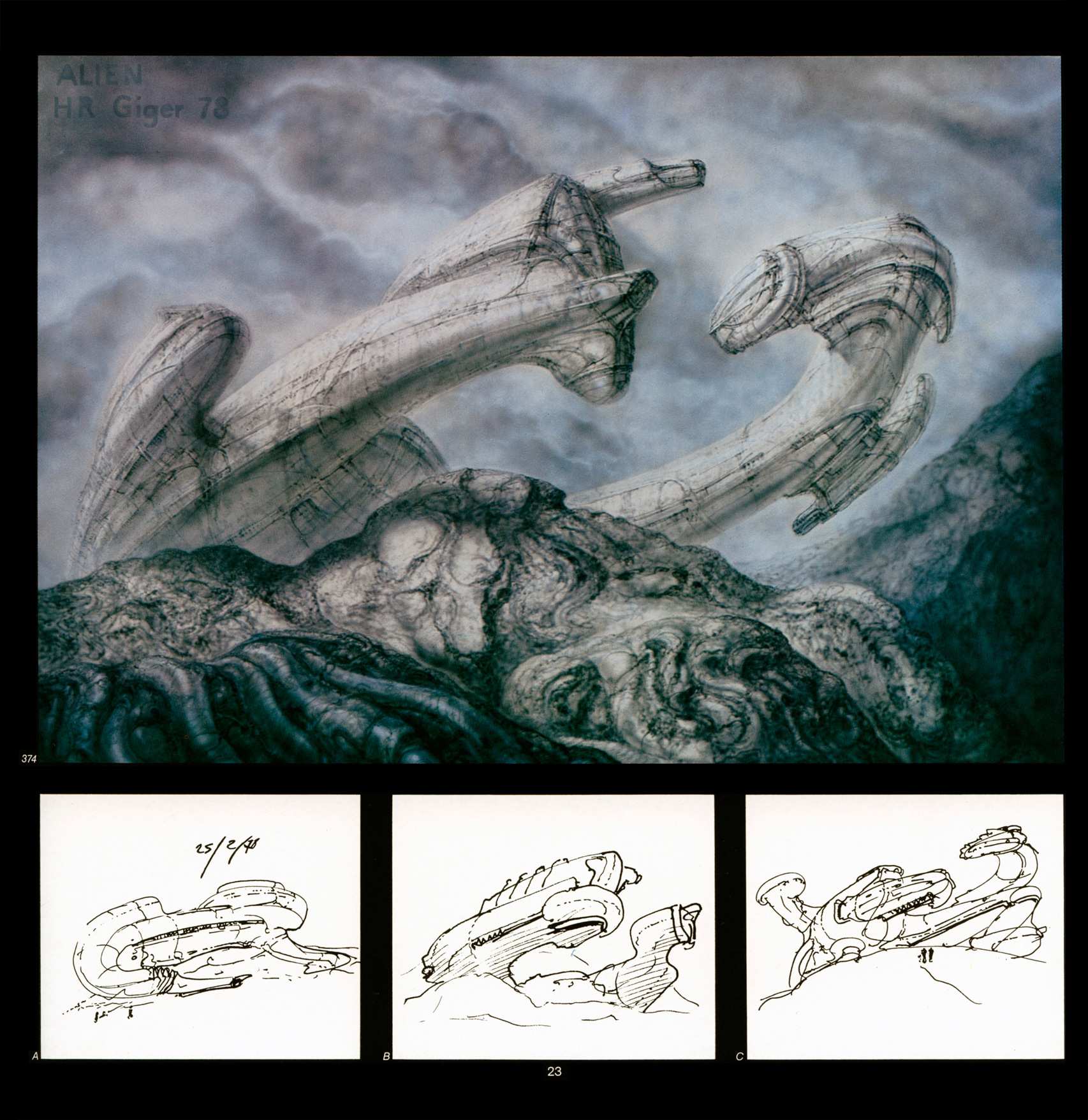 Read online Giger's Alien comic -  Issue # TPB - 25