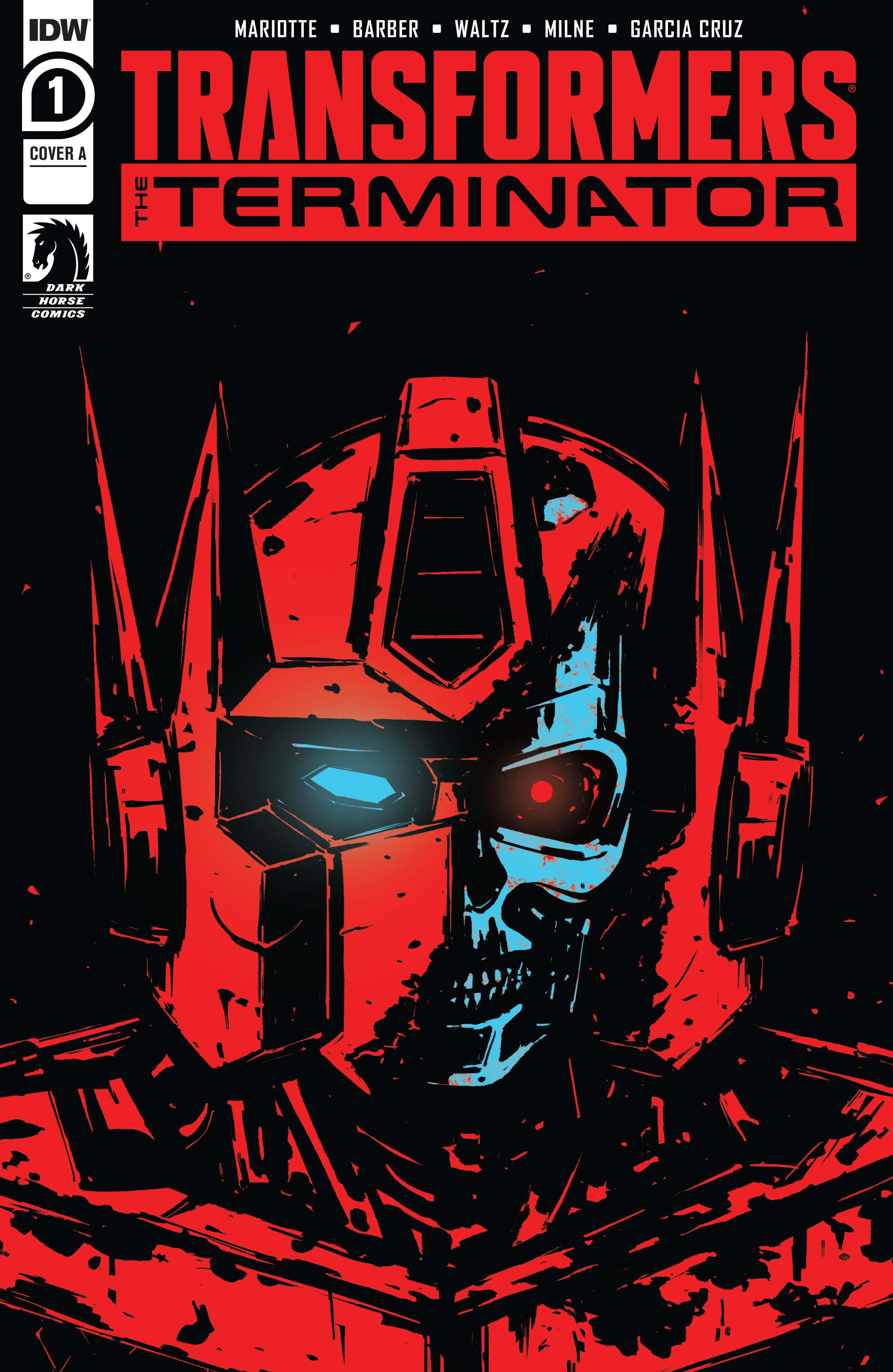 Read online Transformers vs. the Terminator comic -  Issue #1 - 1