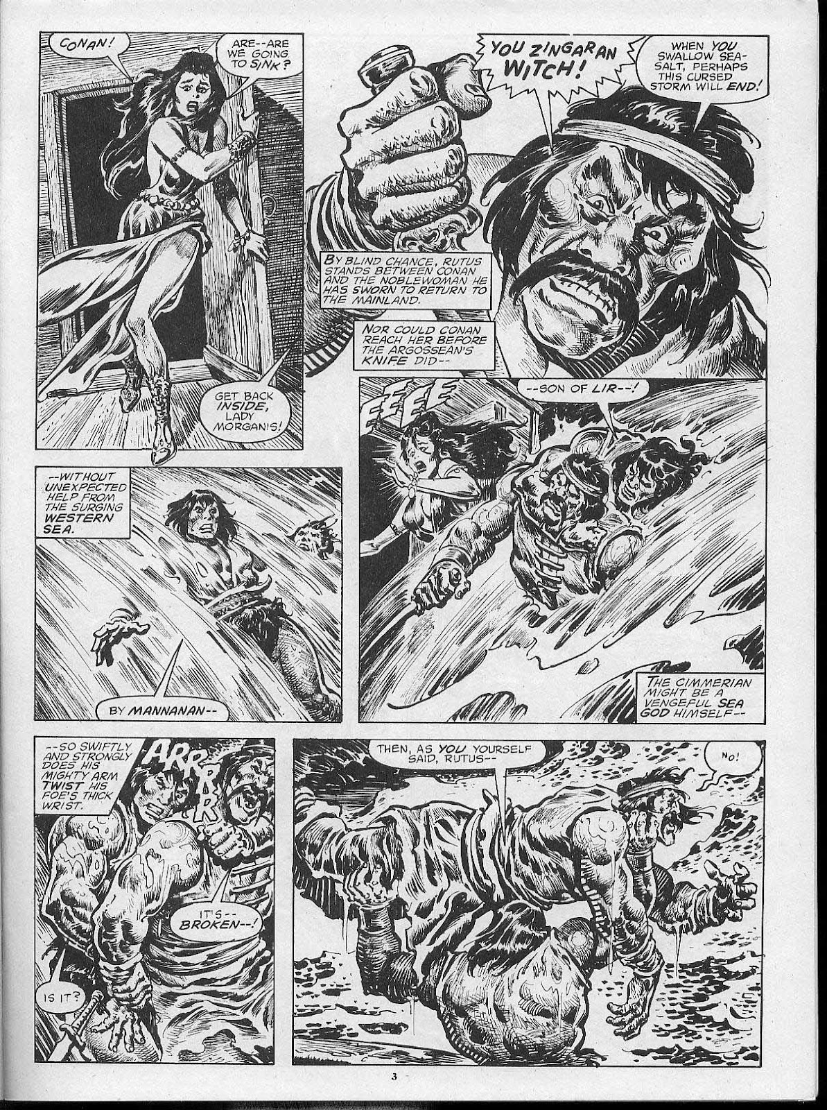 The Savage Sword Of Conan issue 202 - Page 5