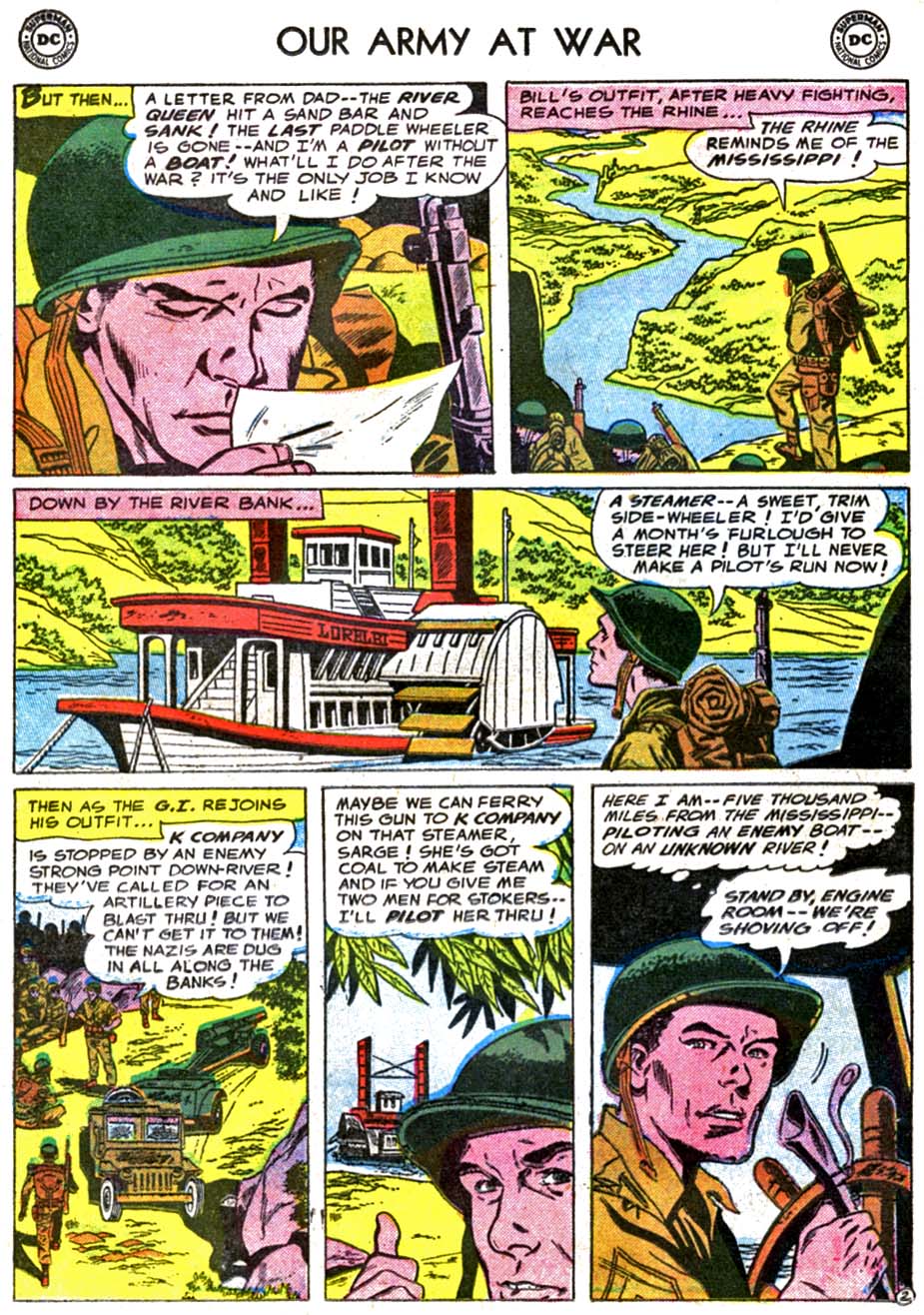 Read online Our Army at War (1952) comic -  Issue #52 - 12