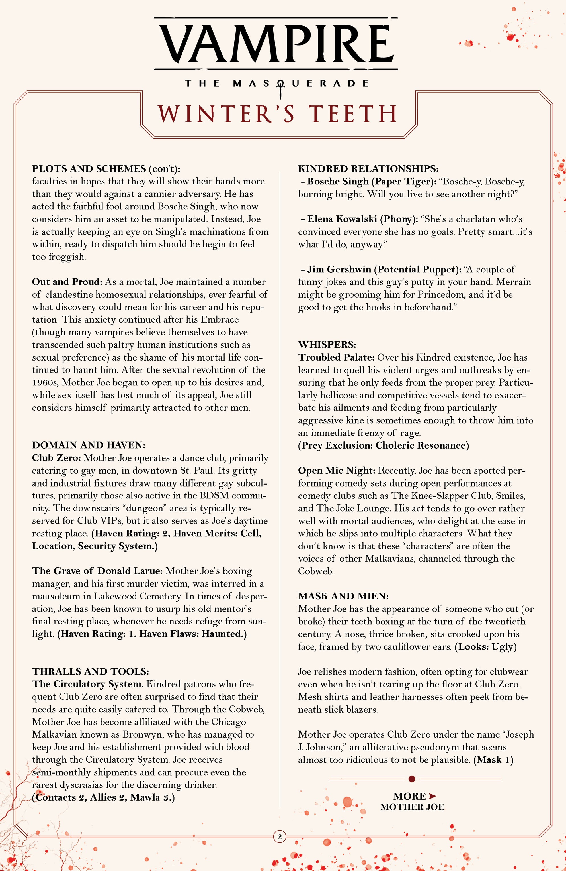 Read online Vampire: The Masquerade Winter's Teeth comic -  Issue #6 - 33