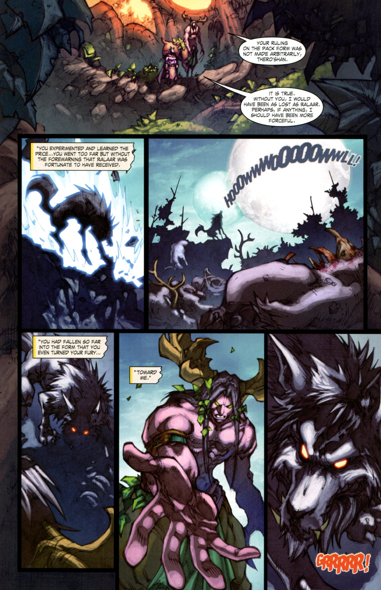 Read online World of Warcraft: Curse of the Worgen comic -  Issue #4 - 15