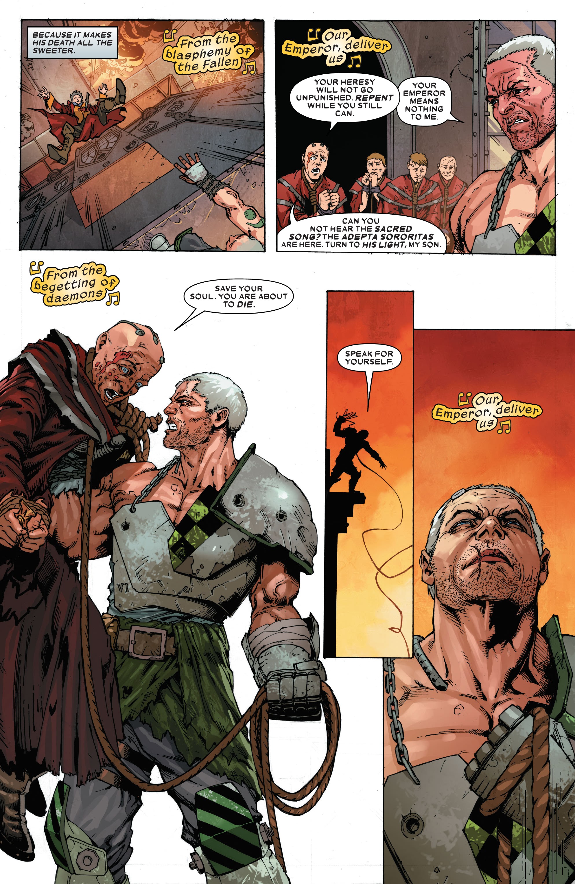 Read online Warhammer 40,000: Sisters Of Battle comic -  Issue #1 - 4