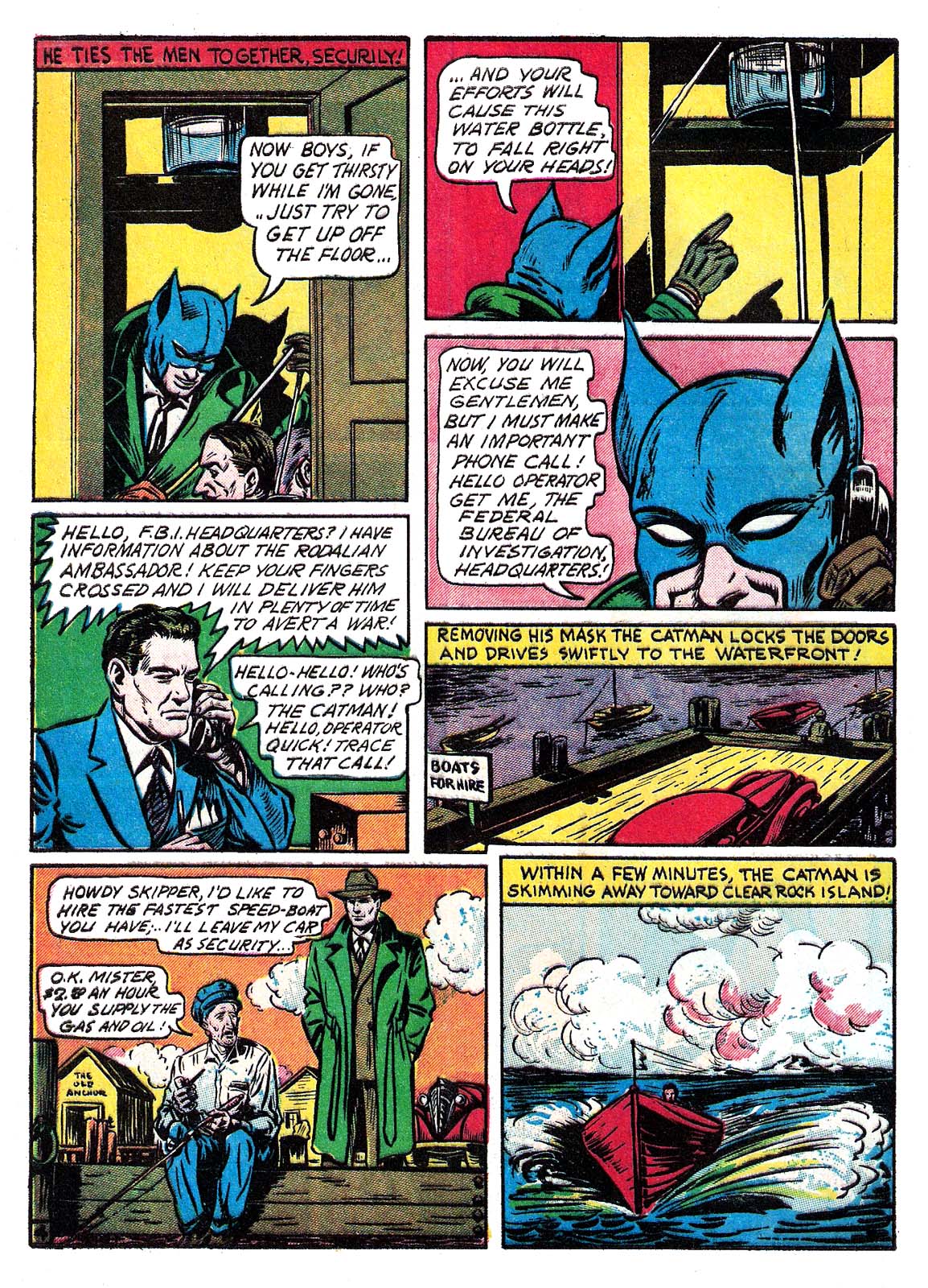 Read online Cat-Man Comics comic -  Issue #2 - 6