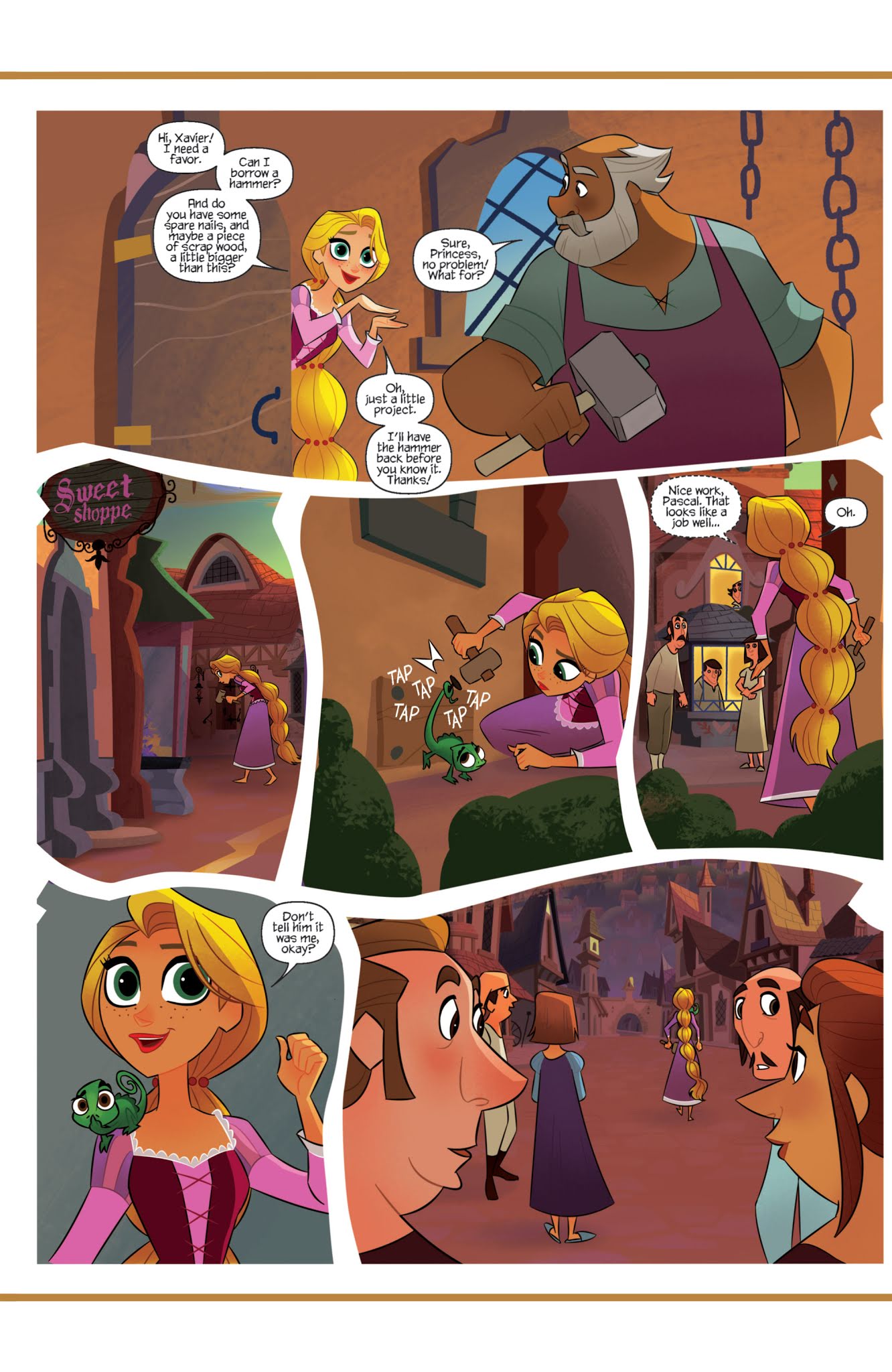 Read online Tangled (2018) comic -  Issue #3 - 9