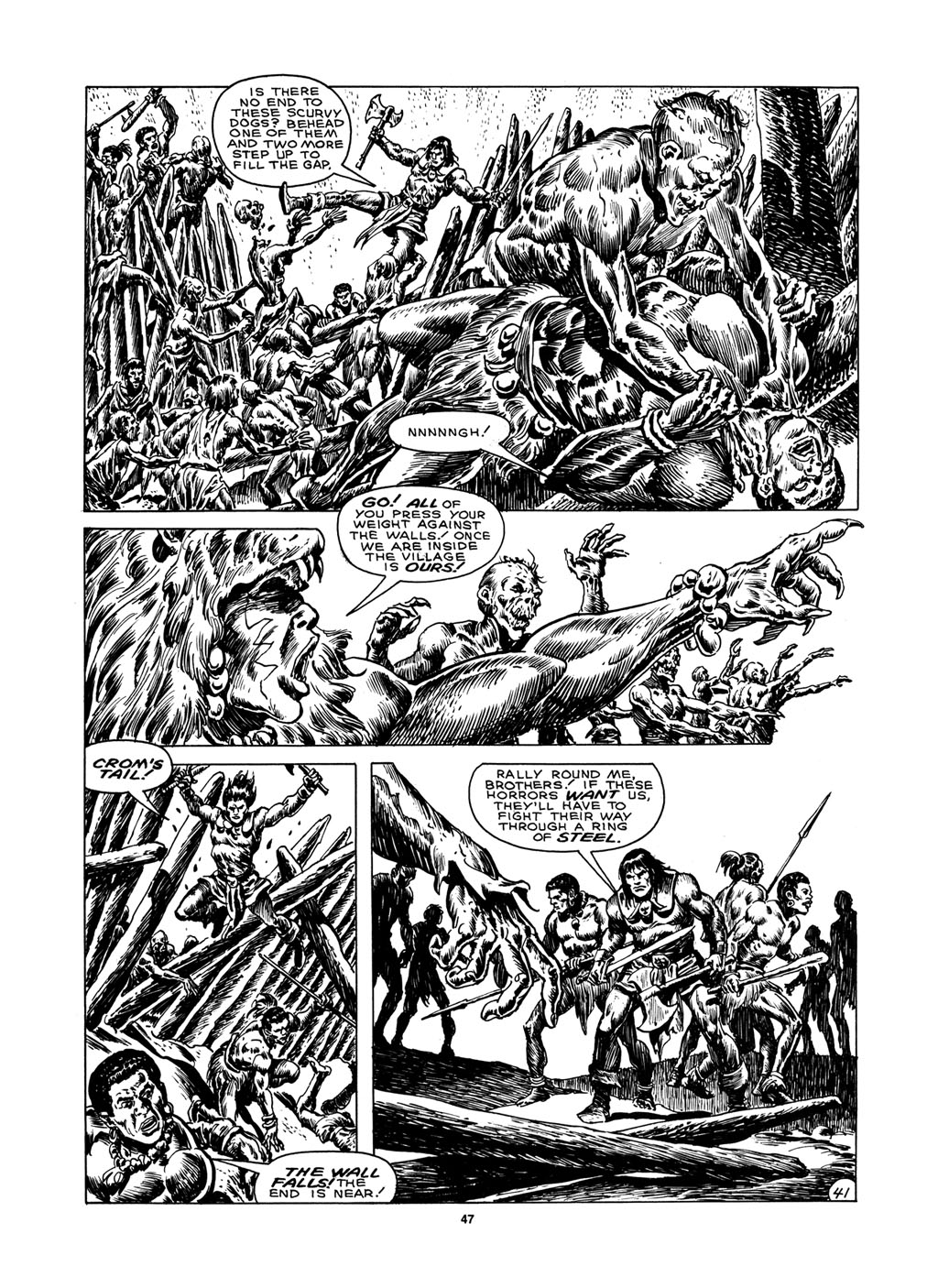 The Savage Sword Of Conan issue 150 - Page 42