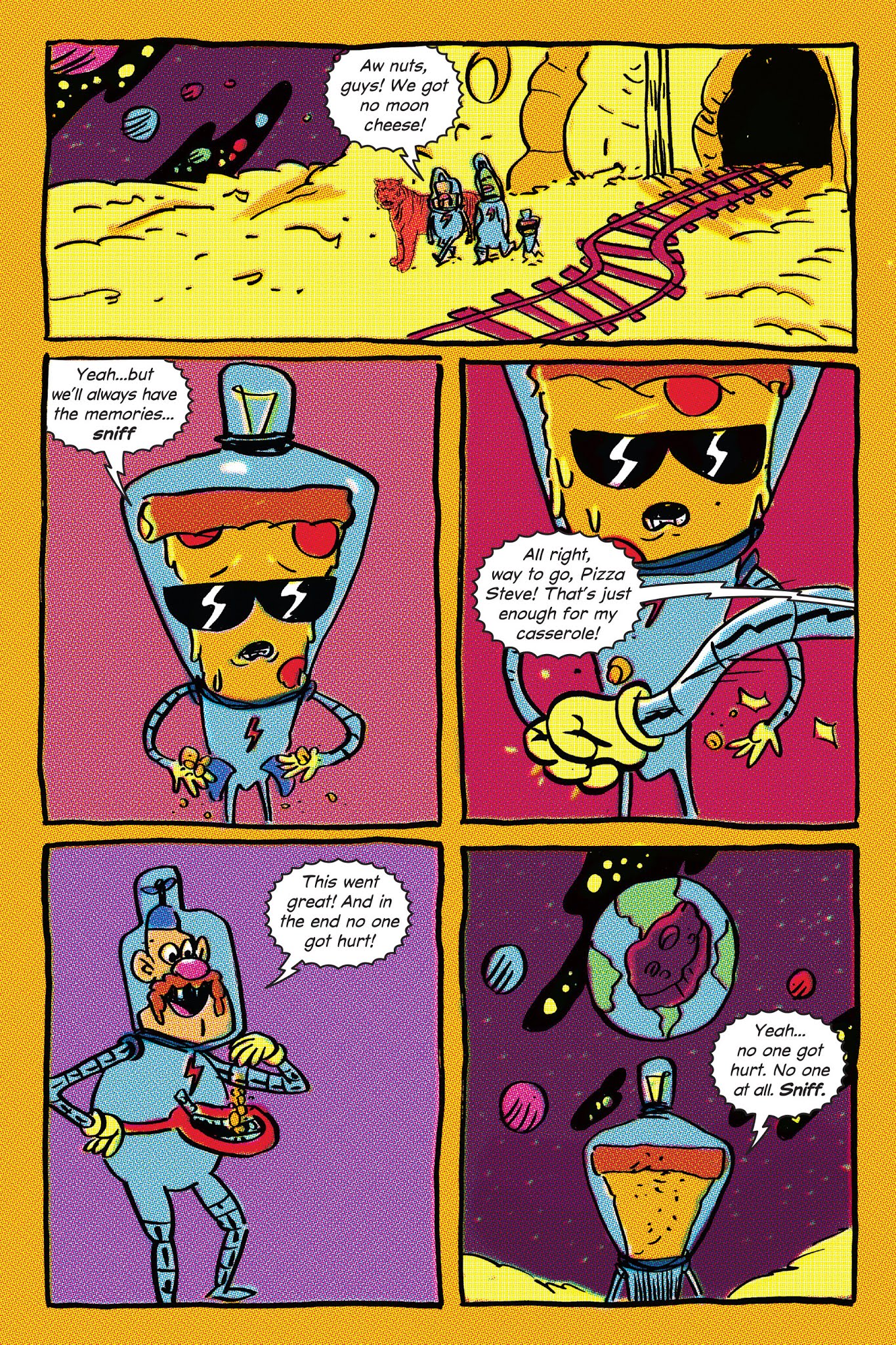 Read online Uncle Grandpa and the Time Casserole comic -  Issue # TPB - 43