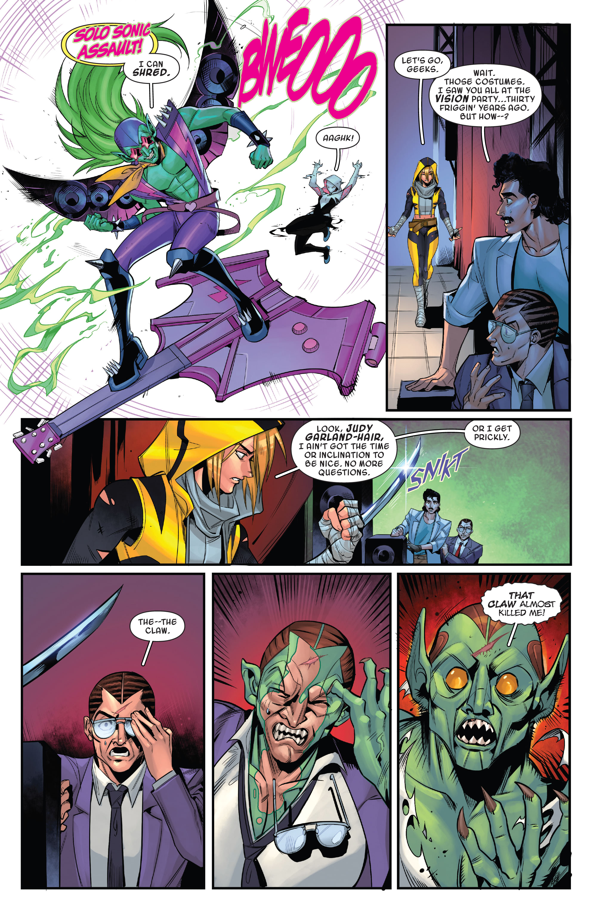 Read online Spider-Gwen: Gwenverse comic -  Issue #3 - 15