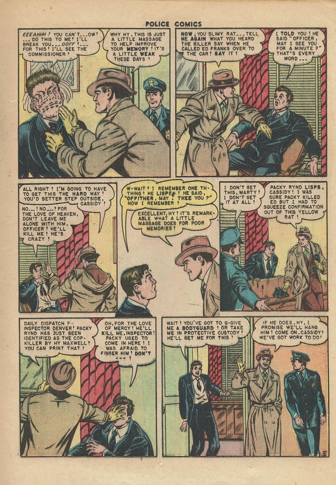 Read online Police Comics comic -  Issue #103 - 24