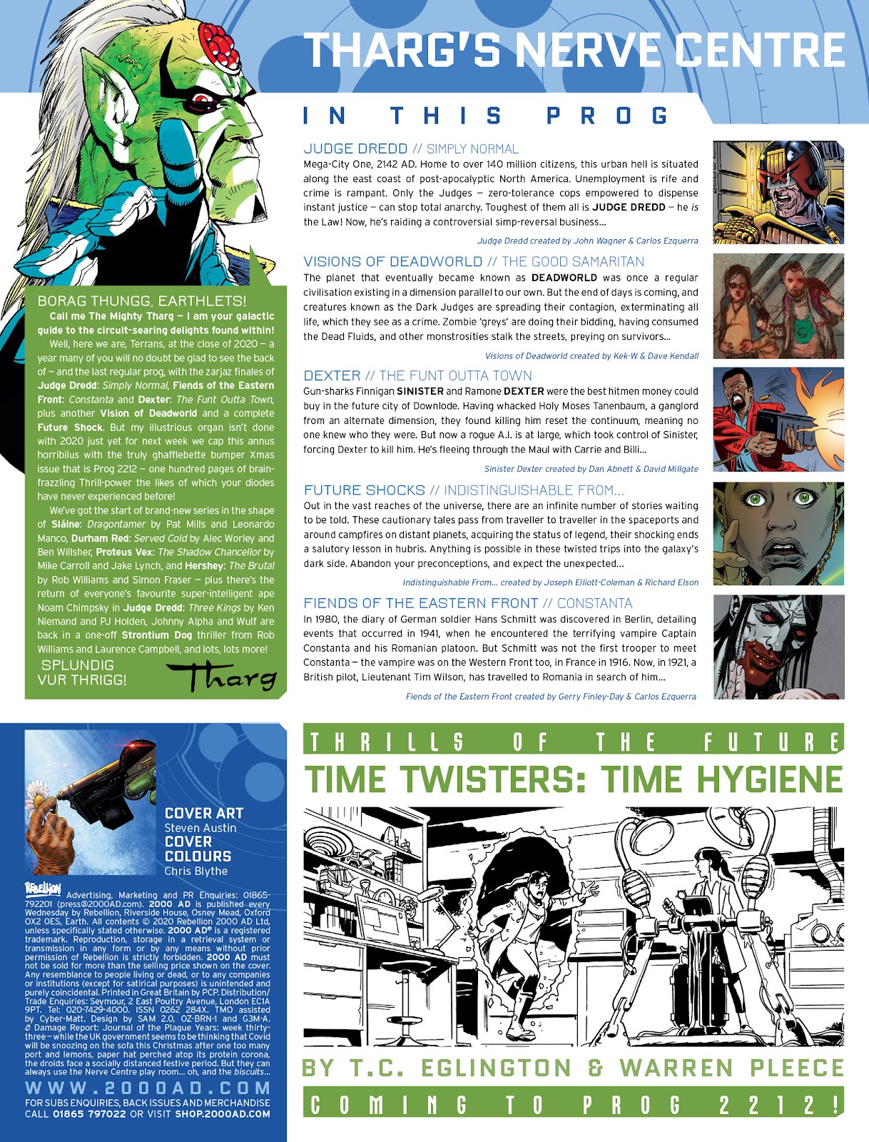 2000 AD issue 2211 - Page 2