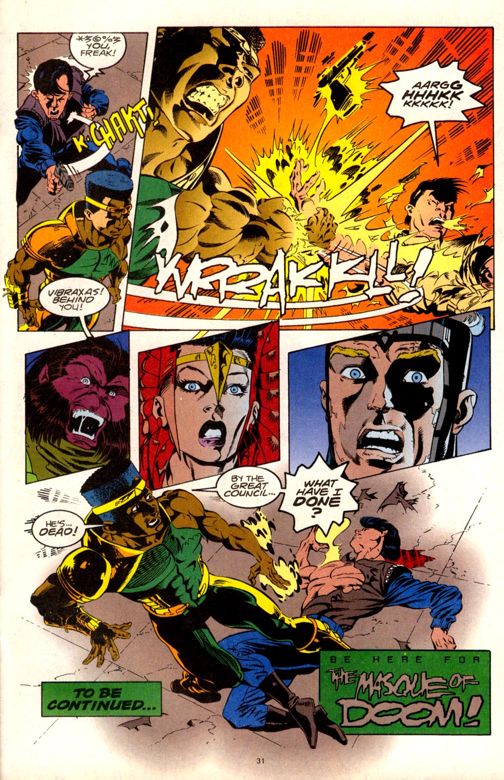 Read online Fantastic Force (1994) comic -  Issue #6 - 23
