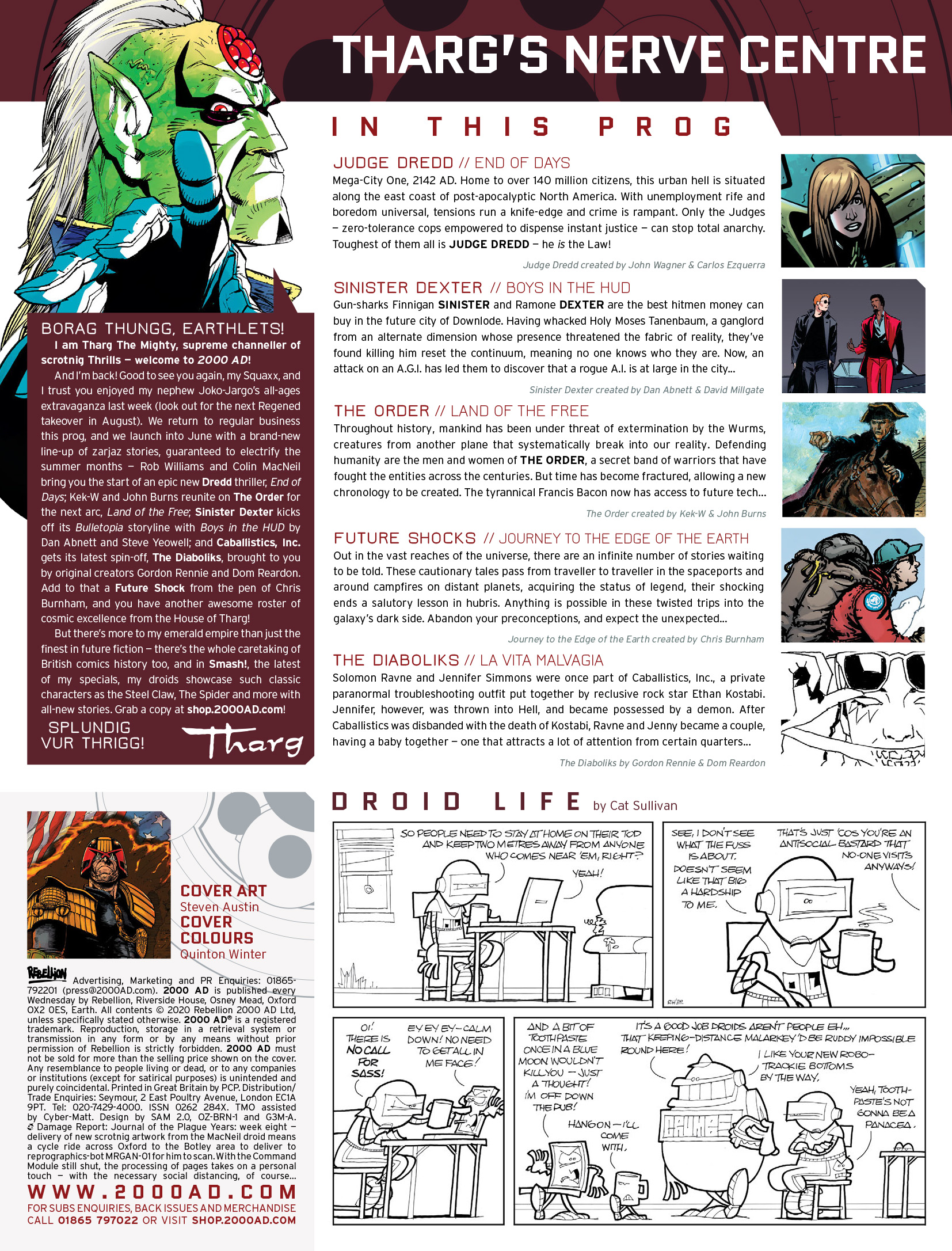 Read online 2000 AD comic -  Issue #2184 - 2