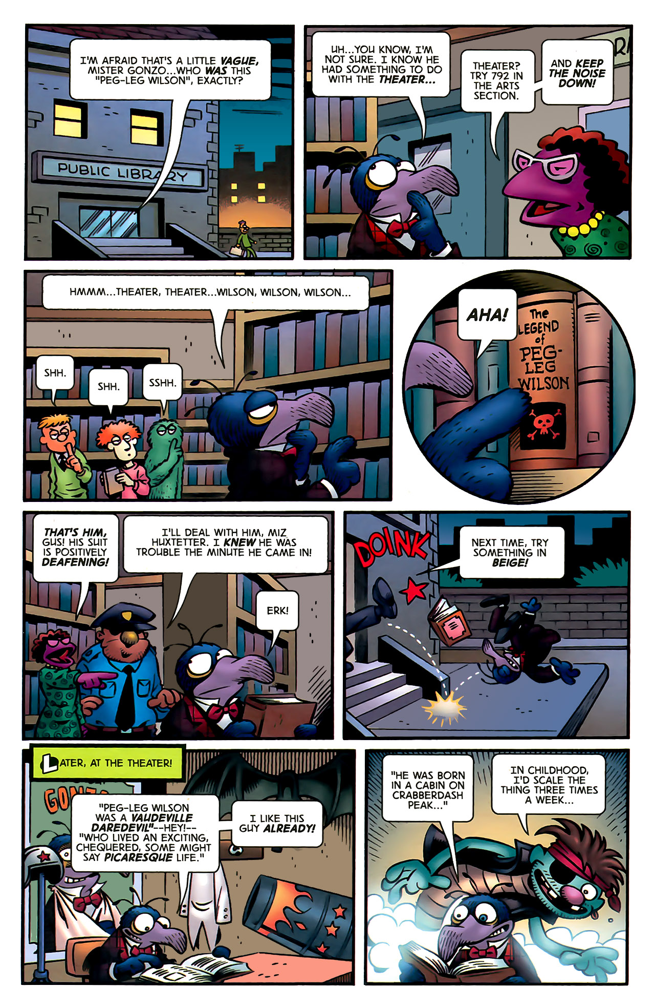 Read online The Muppet Show: The Treasure of Peg-Leg Wilson comic -  Issue #3 - 7
