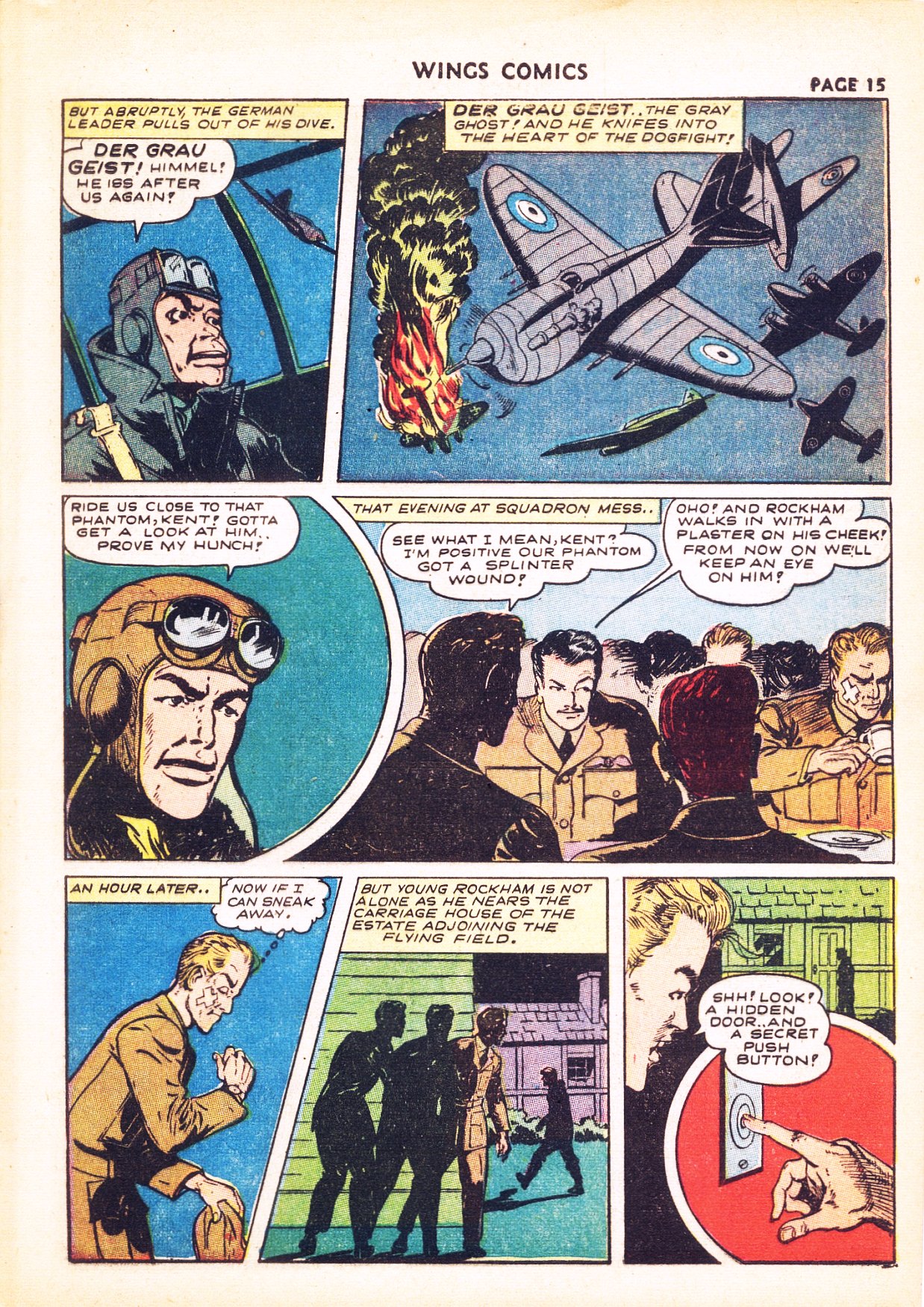 Read online Wings Comics comic -  Issue #31 - 17