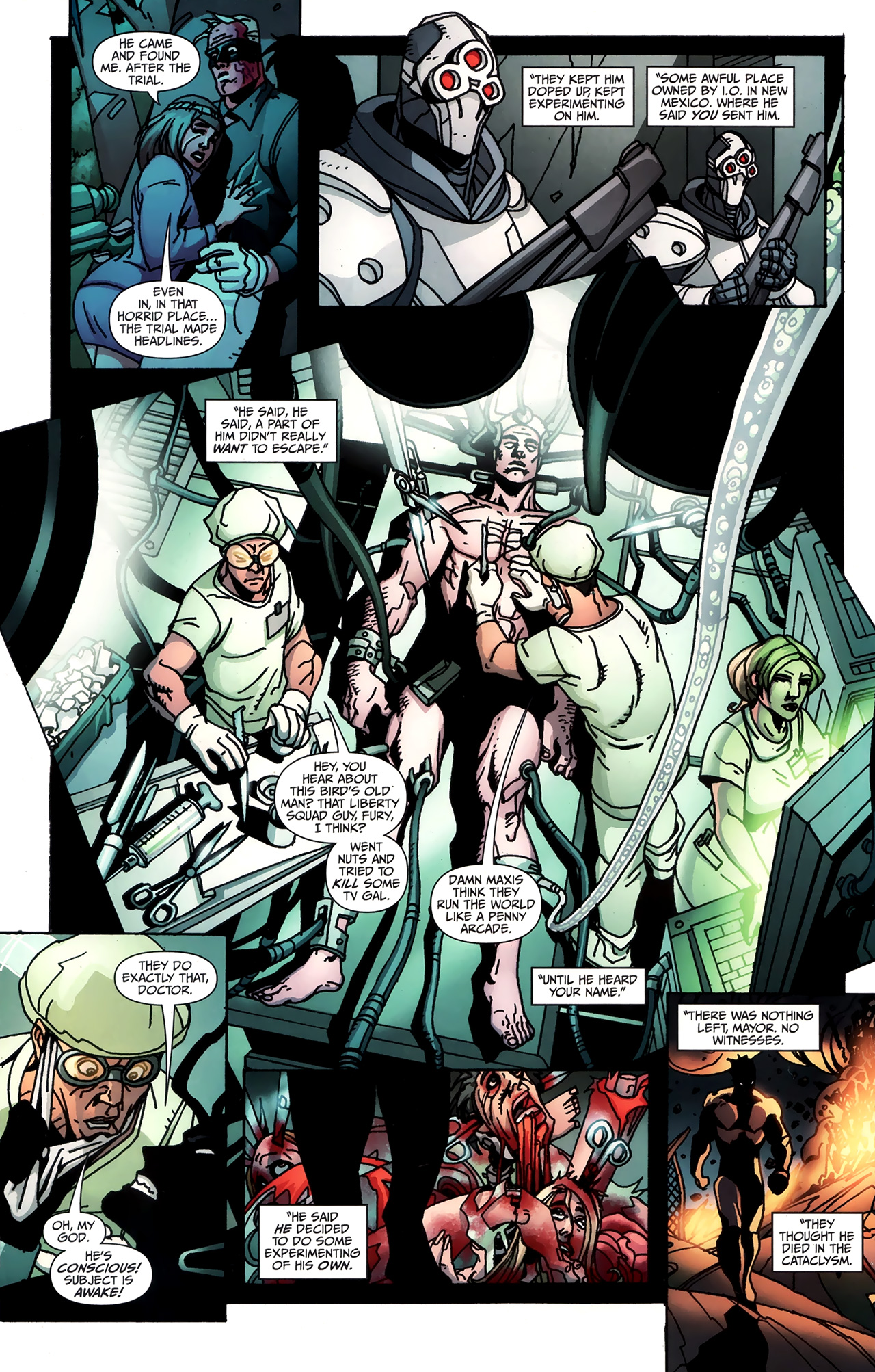 Read online Welcome To Tranquility: One Foot In The Grave comic -  Issue #6 - 14