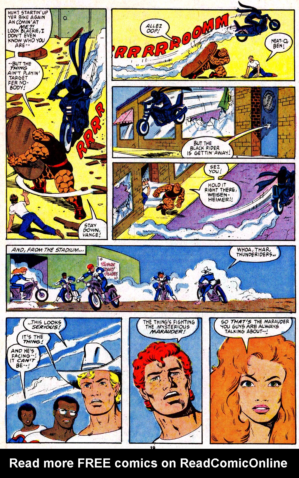 Read online The Thing comic -  Issue #27 - 20